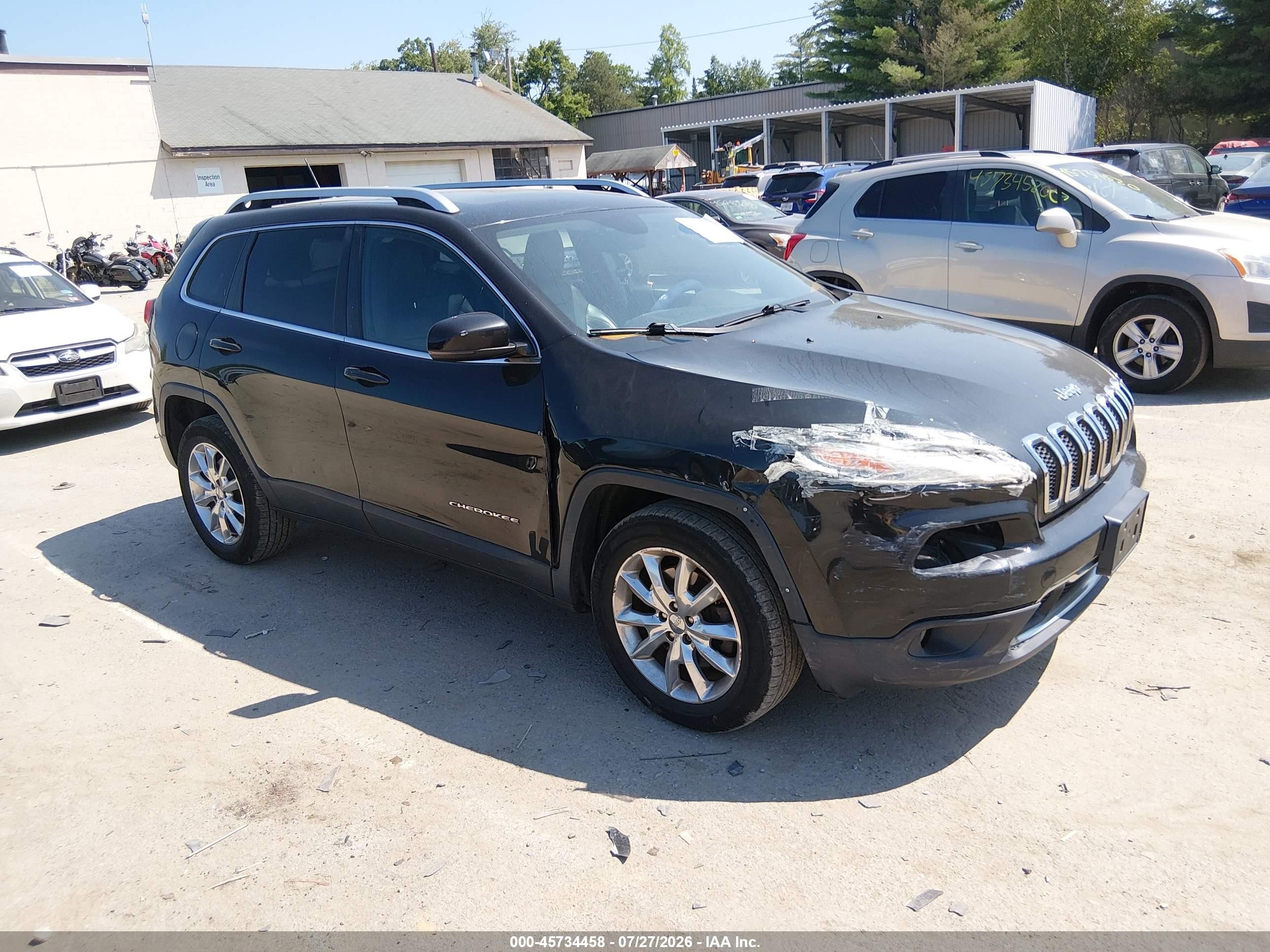 2015 Jeep Cherokee Limited, VIN 1C4PJMDB4FW538382 — Обычный износ