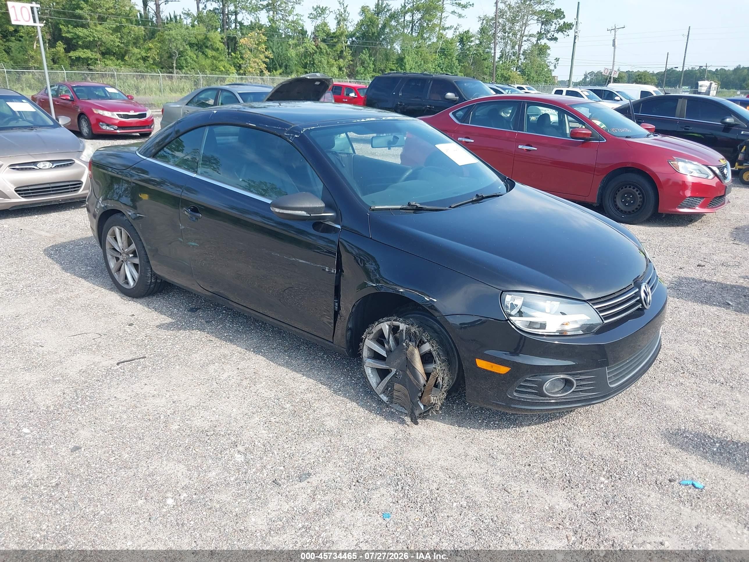2014 Volkswagen Eos Komfort, VIN WVWBW8AH1EV001596 — Normal wear