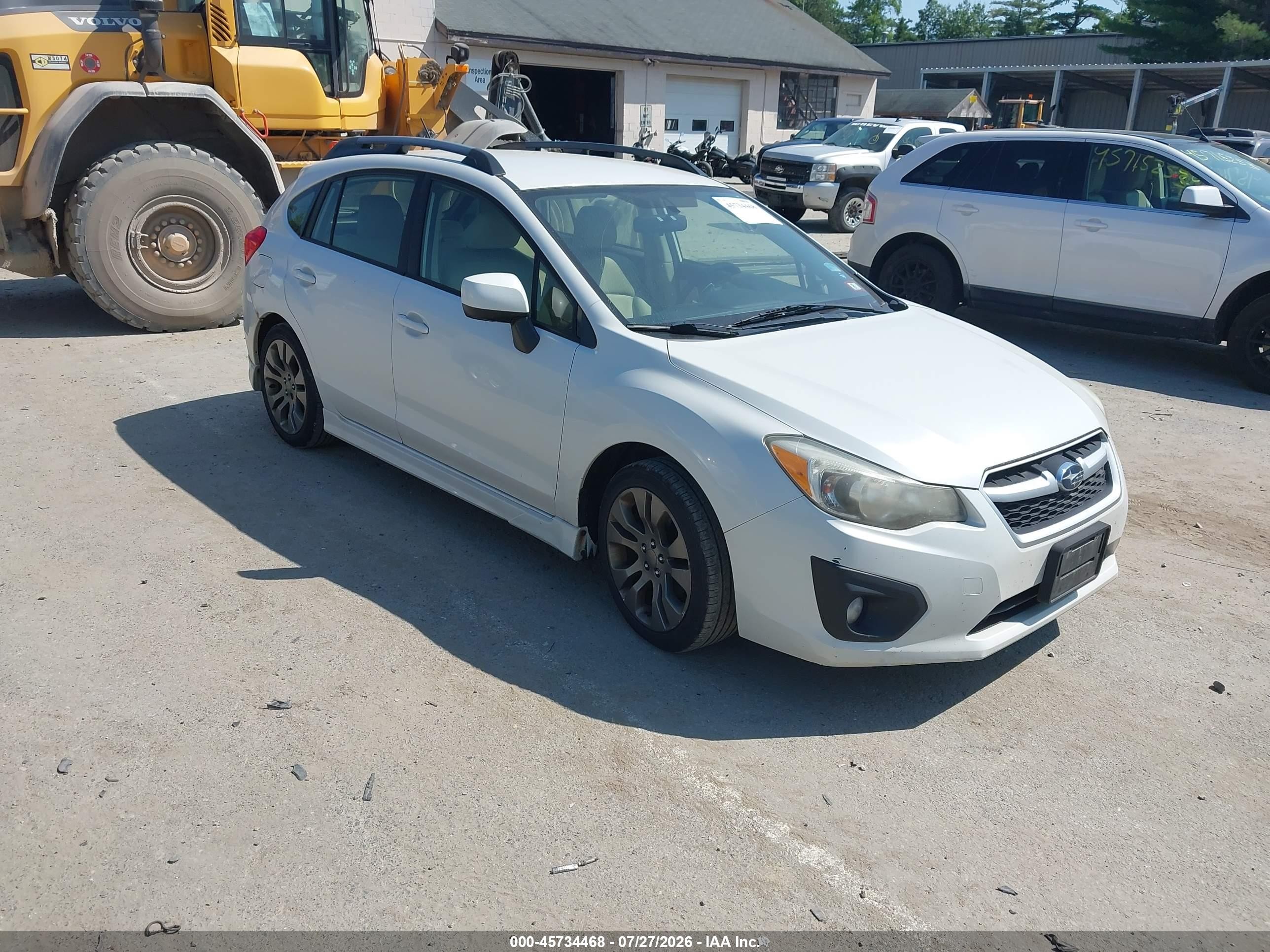 2013 Subaru Impreza Special Sports Premium, VIN JF1GPAL66D2861392 — Normal wear