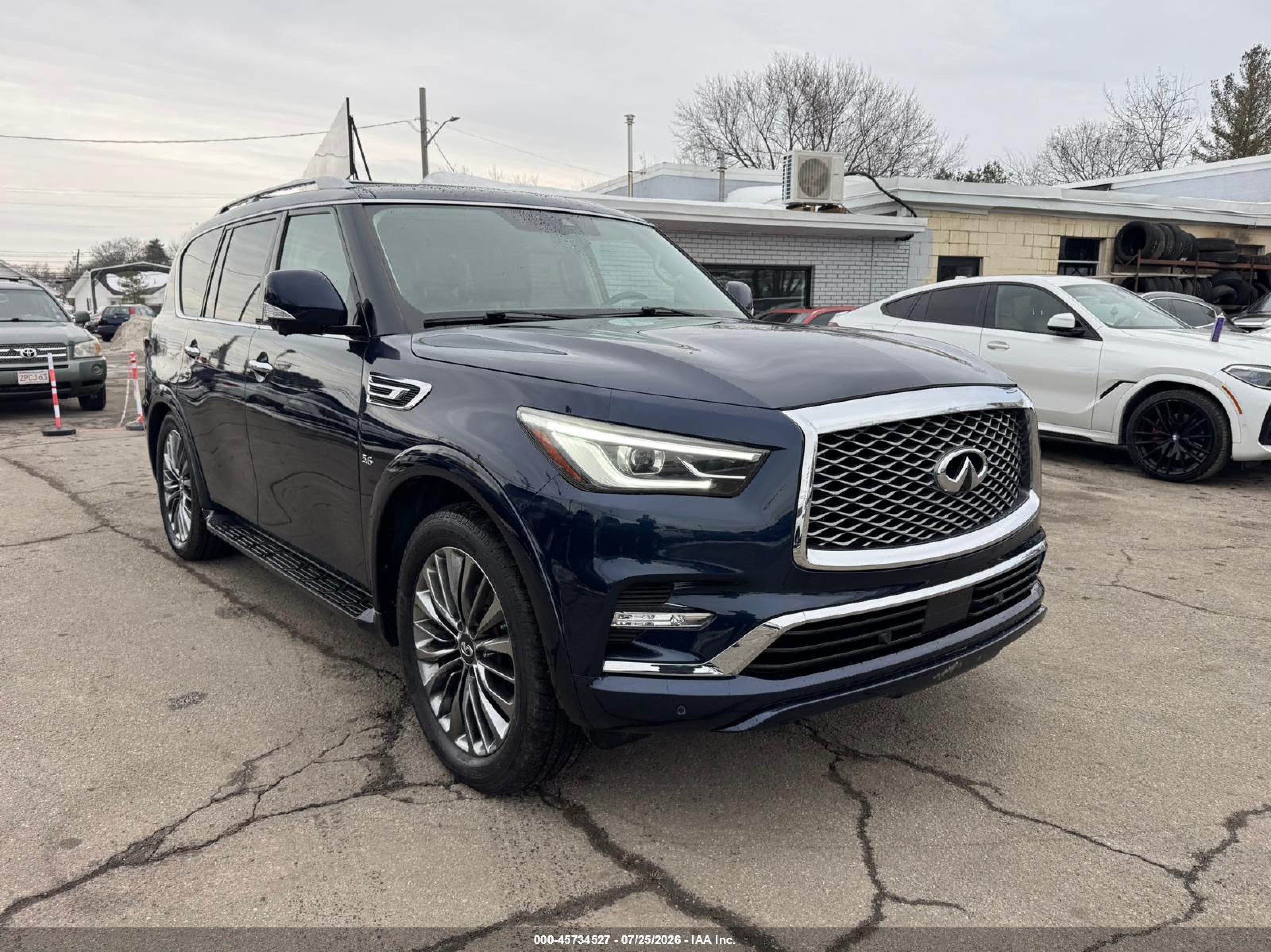 2019 Infiniti QX80 Luxe, VIN JN8AZ2NE5K9226385 — Auction photo