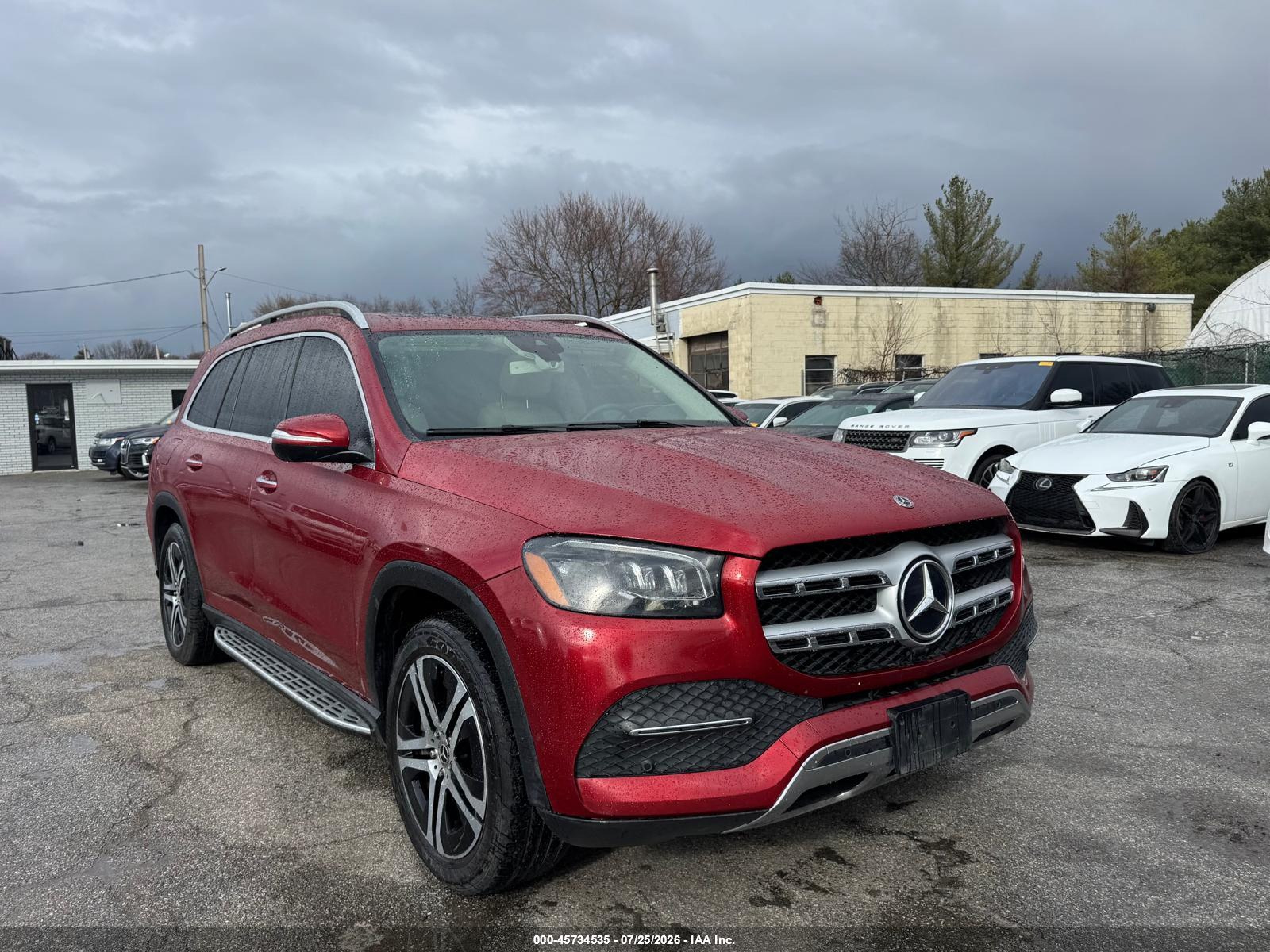 2020 Mercedes-Benz GLS 450, VIN 4JGFF5KE3LA119590 — Not stated