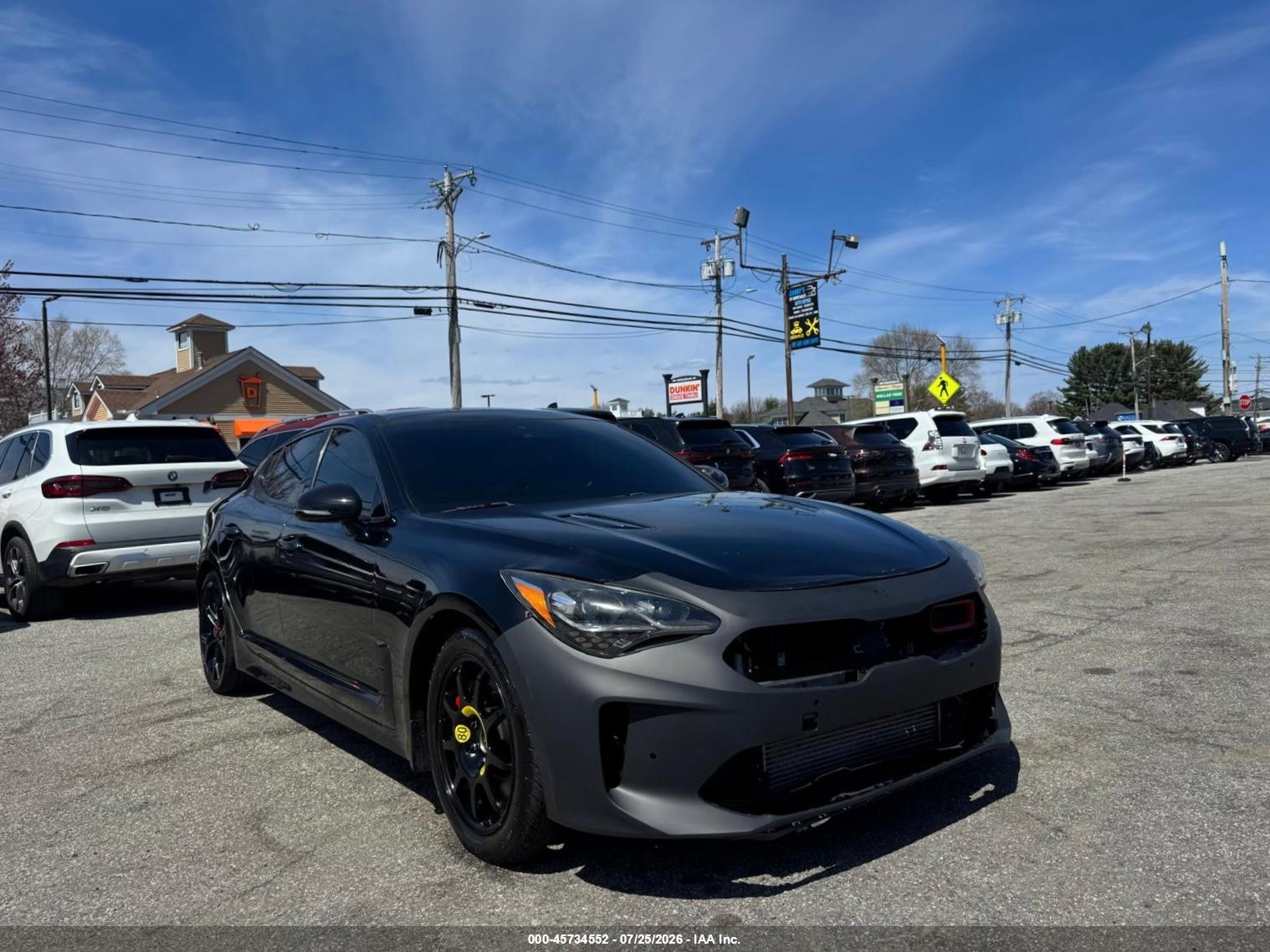 2019 Kia Stinger GT2, VIN KNAE55LC9K6057823 — Not stated