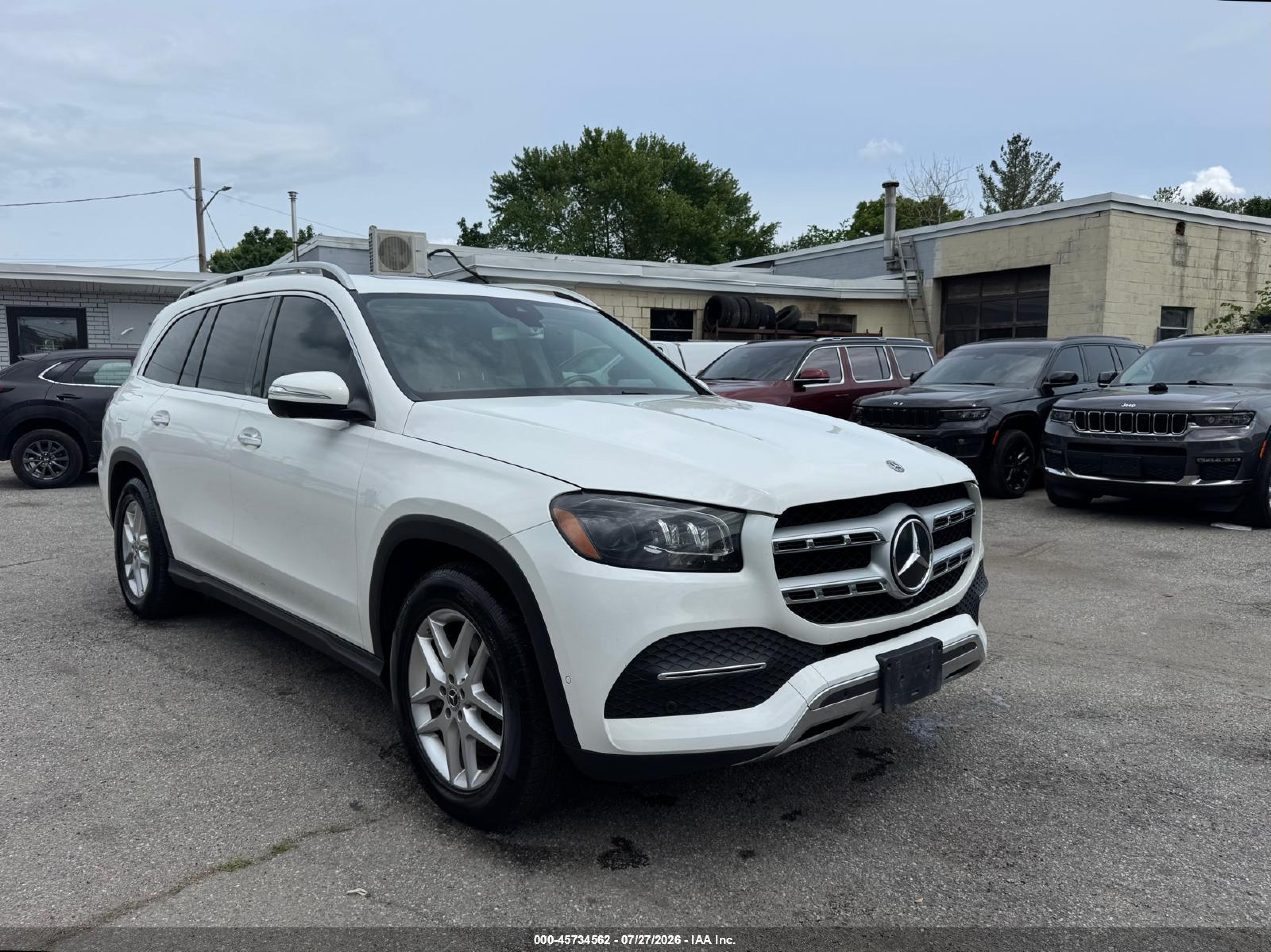 2020 Mercedes-Benz GLS 450, VIN 4JGFF5KE1LA075993 — Not stated