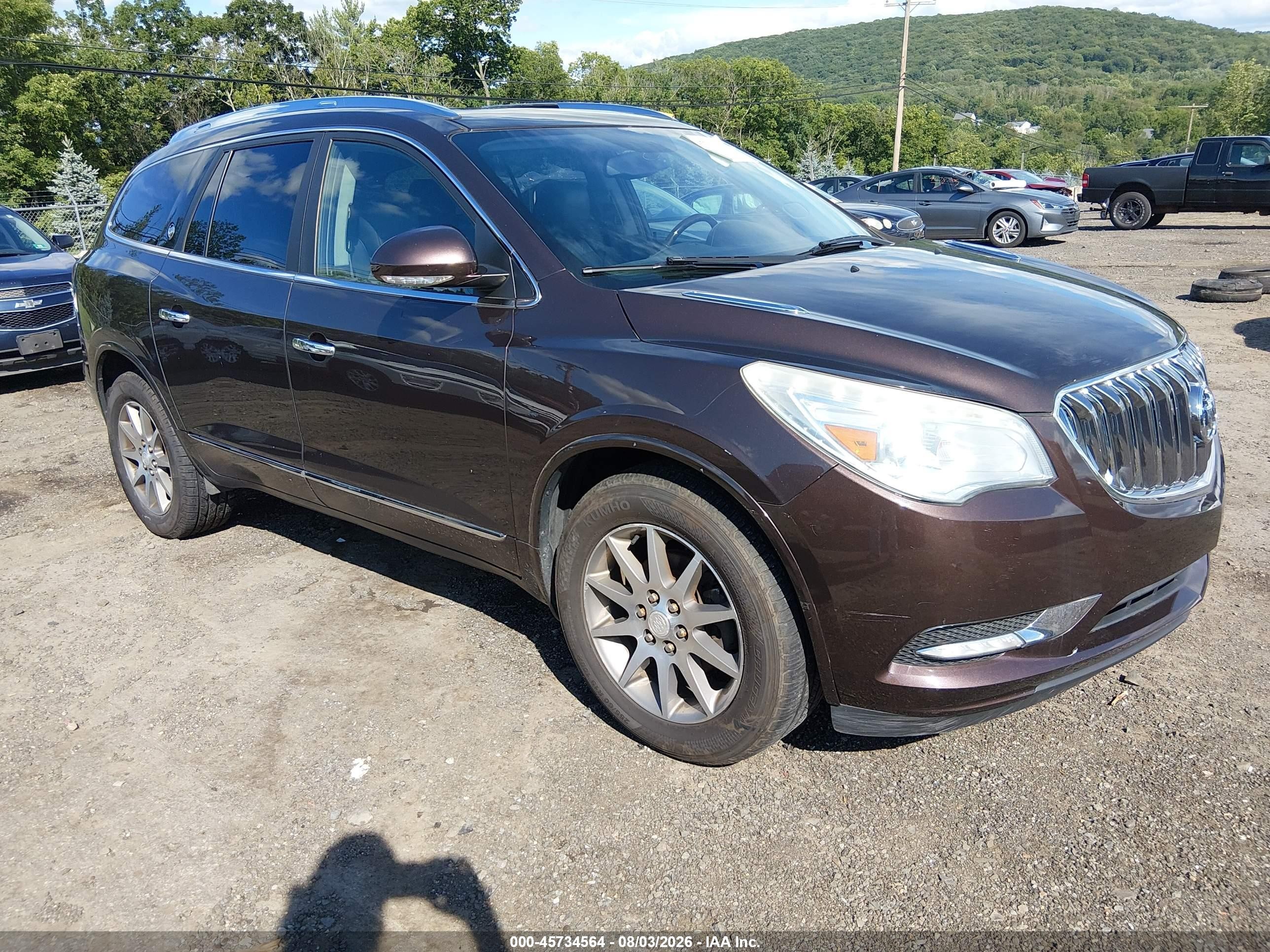 2015 Buick Enclave Leather, VIN 5GAKVBKD3FJ126718 — Normal wear