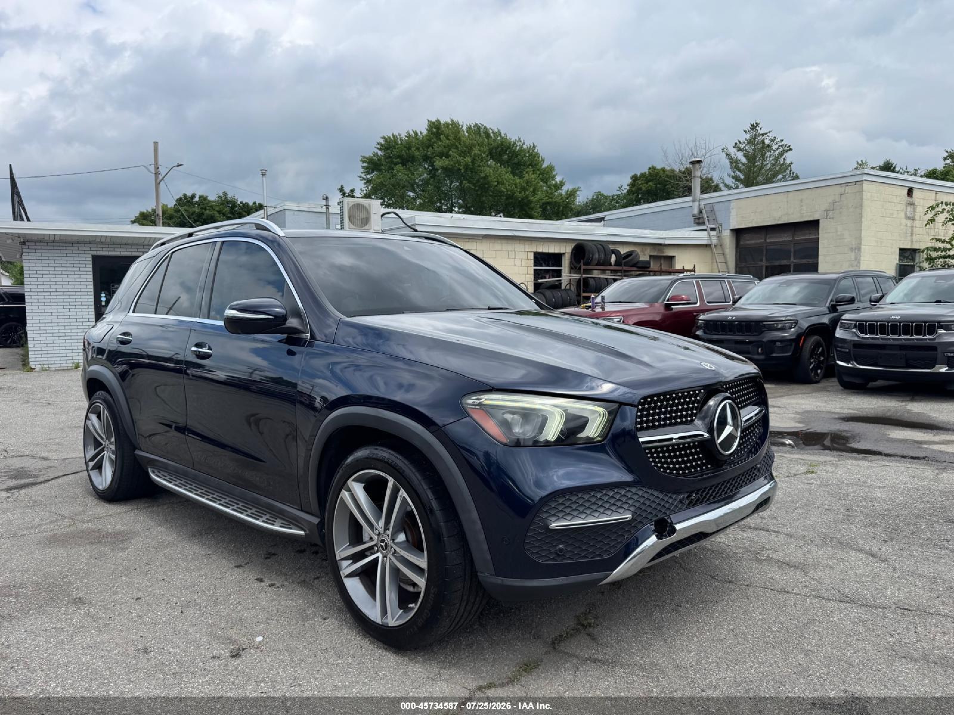 2022 Mercedes-Benz GLE 350, VIN 4JGFB4JB3NA745902 — Rear end
