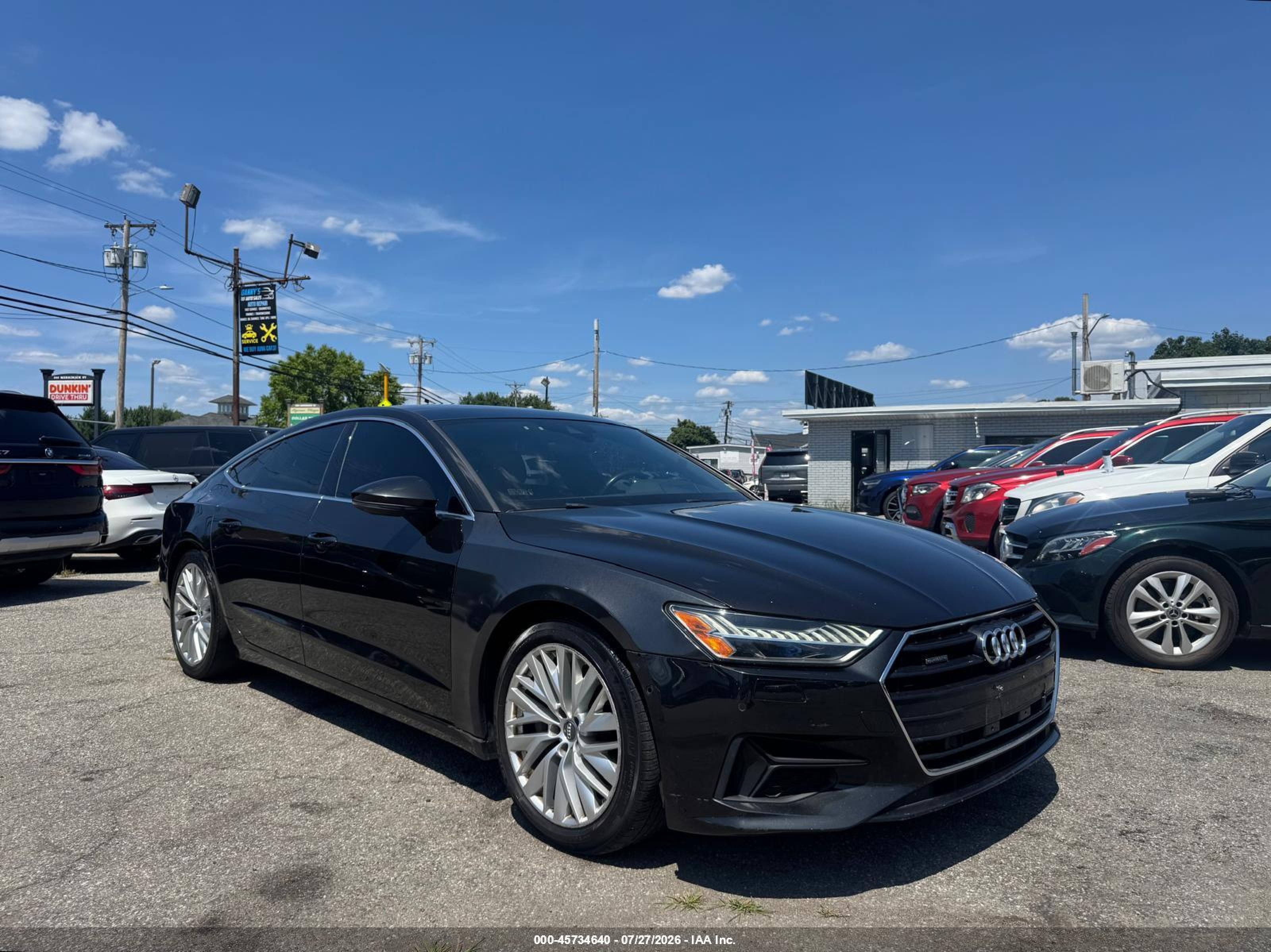 2019 Audi A7 Prestige, VIN WAUS2AF2XKN045578 — Not stated