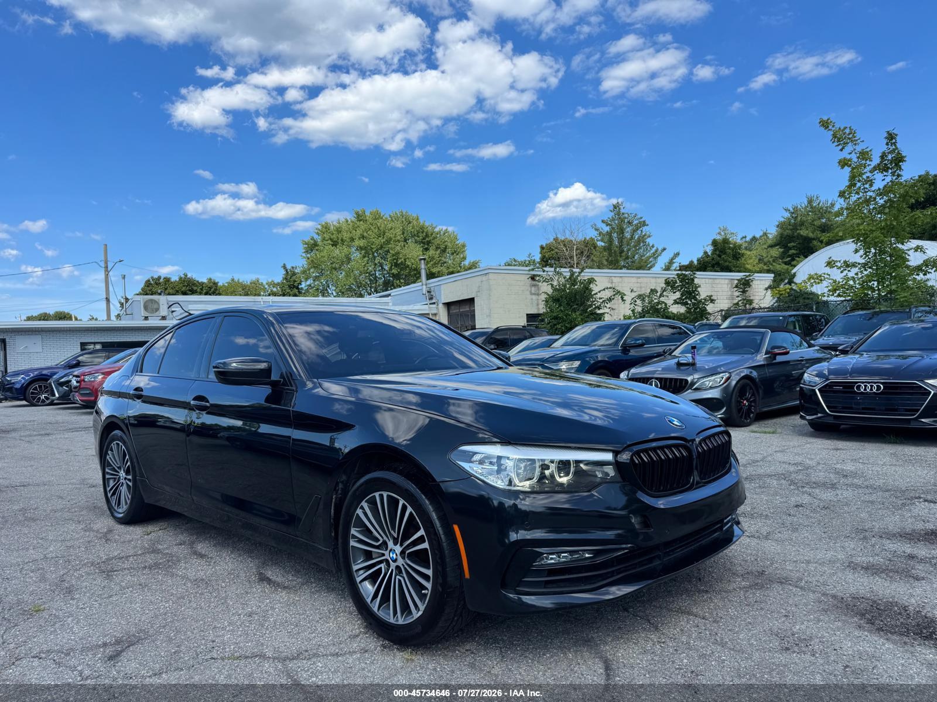 2018 BMW 5 Series 540i xDrive, VIN WBAJE7C55JG891091 — Not stated