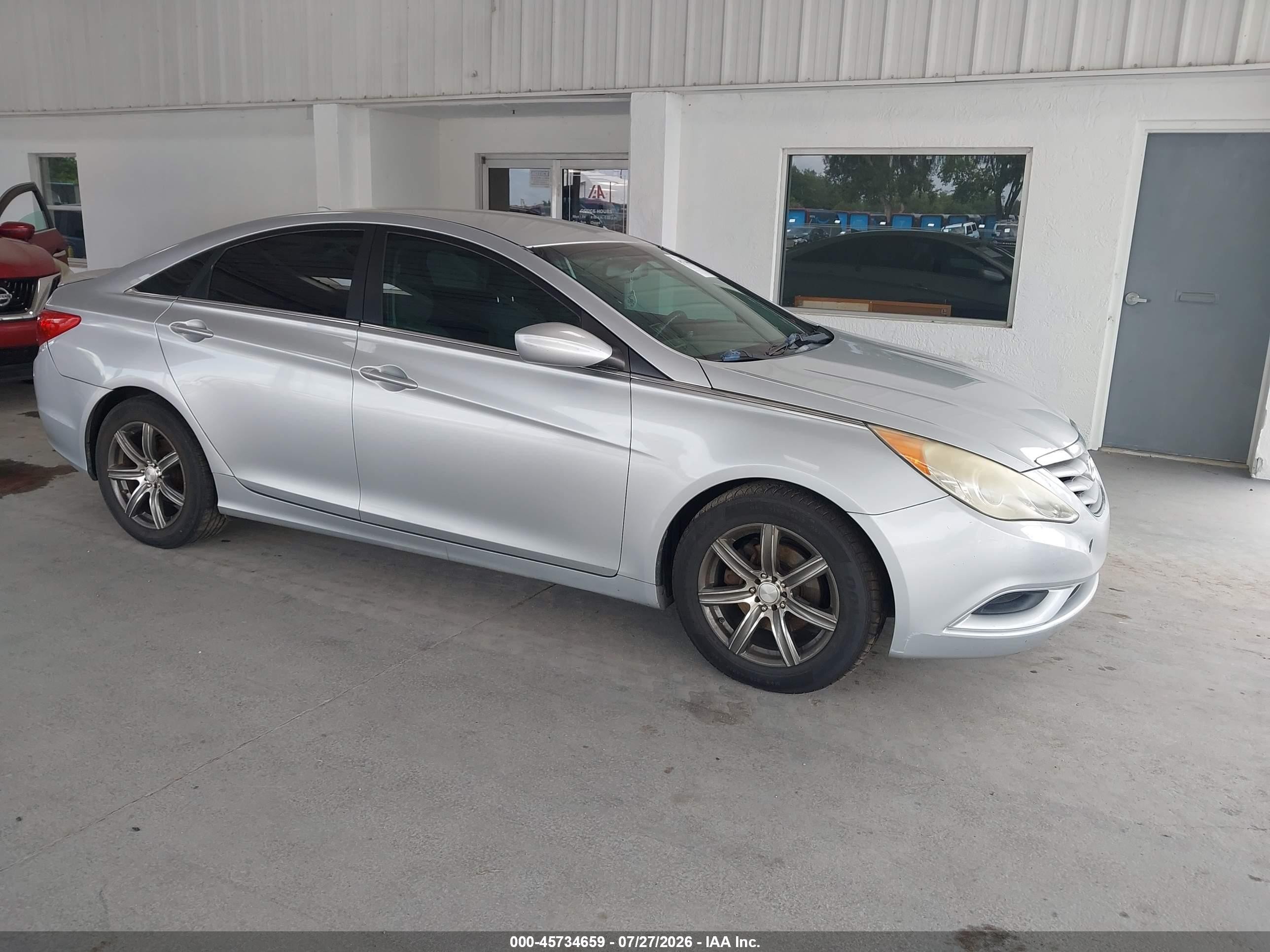 2012 Hyundai Sonata GLS, VIN 5NPEB4AC4CH489221 — Normal wear