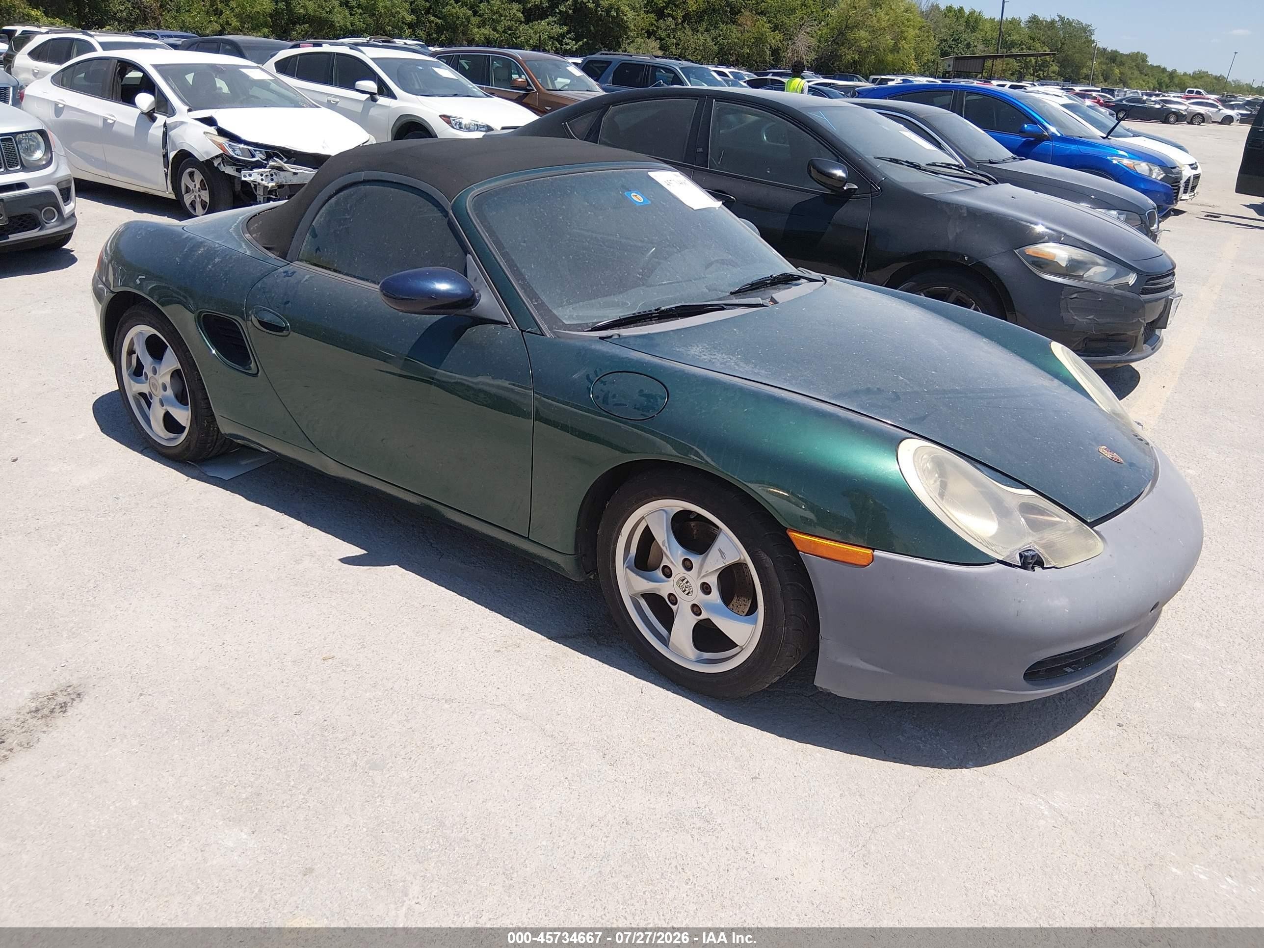 2001 Porsche Boxster, VIN WP0CA29861U622871 — Normal wear