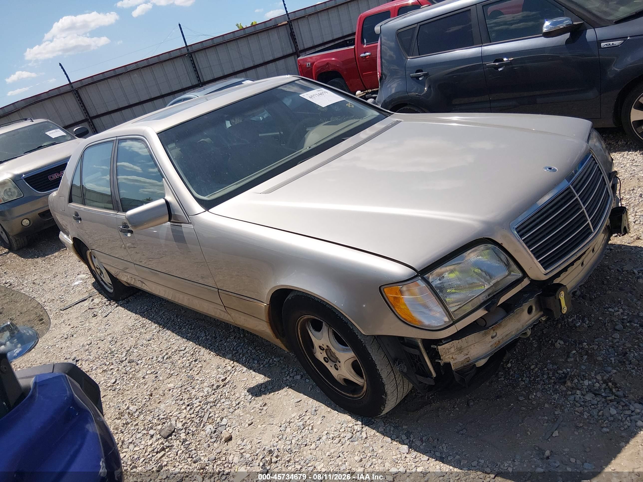 1998 Mercedes-Benz S 320/430/500, VIN WDBGA43G3WA398379 — Обычный износ