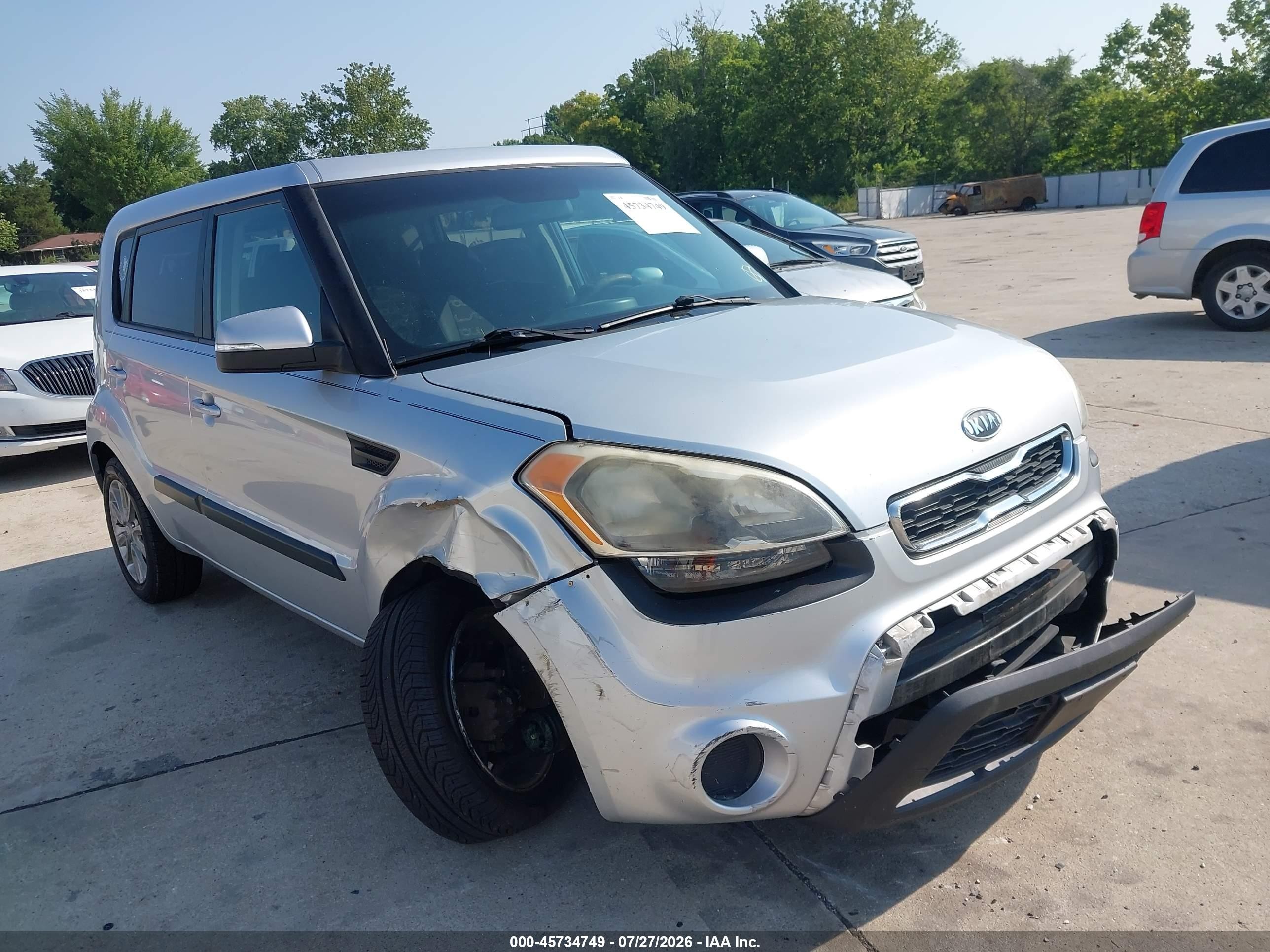 2012 Kia Soul +, VIN KNDJT2A65C7376859 — Normal wear