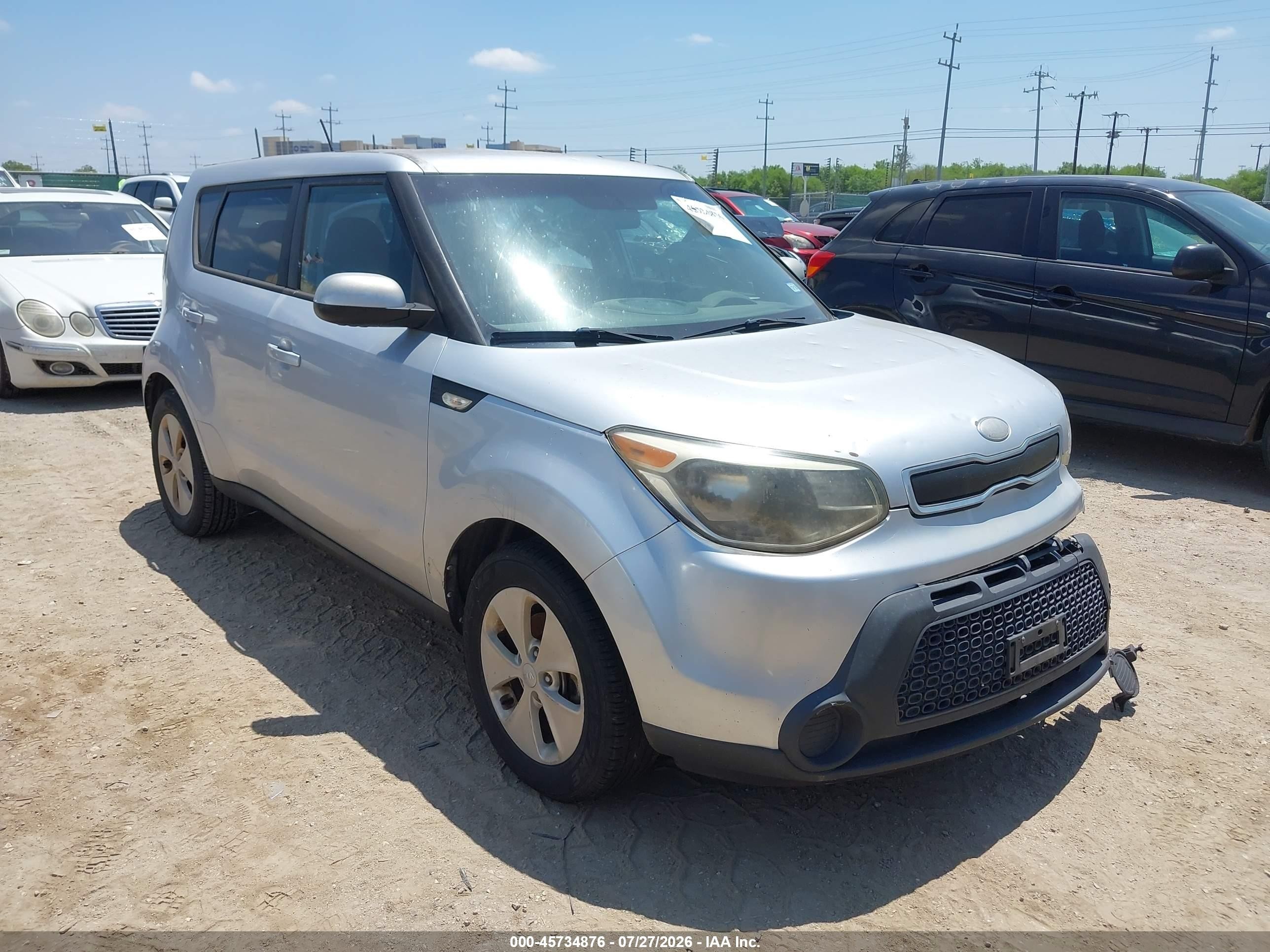 2014 Kia Soul, VIN KNDJN2A22E7701252 — Normal wear