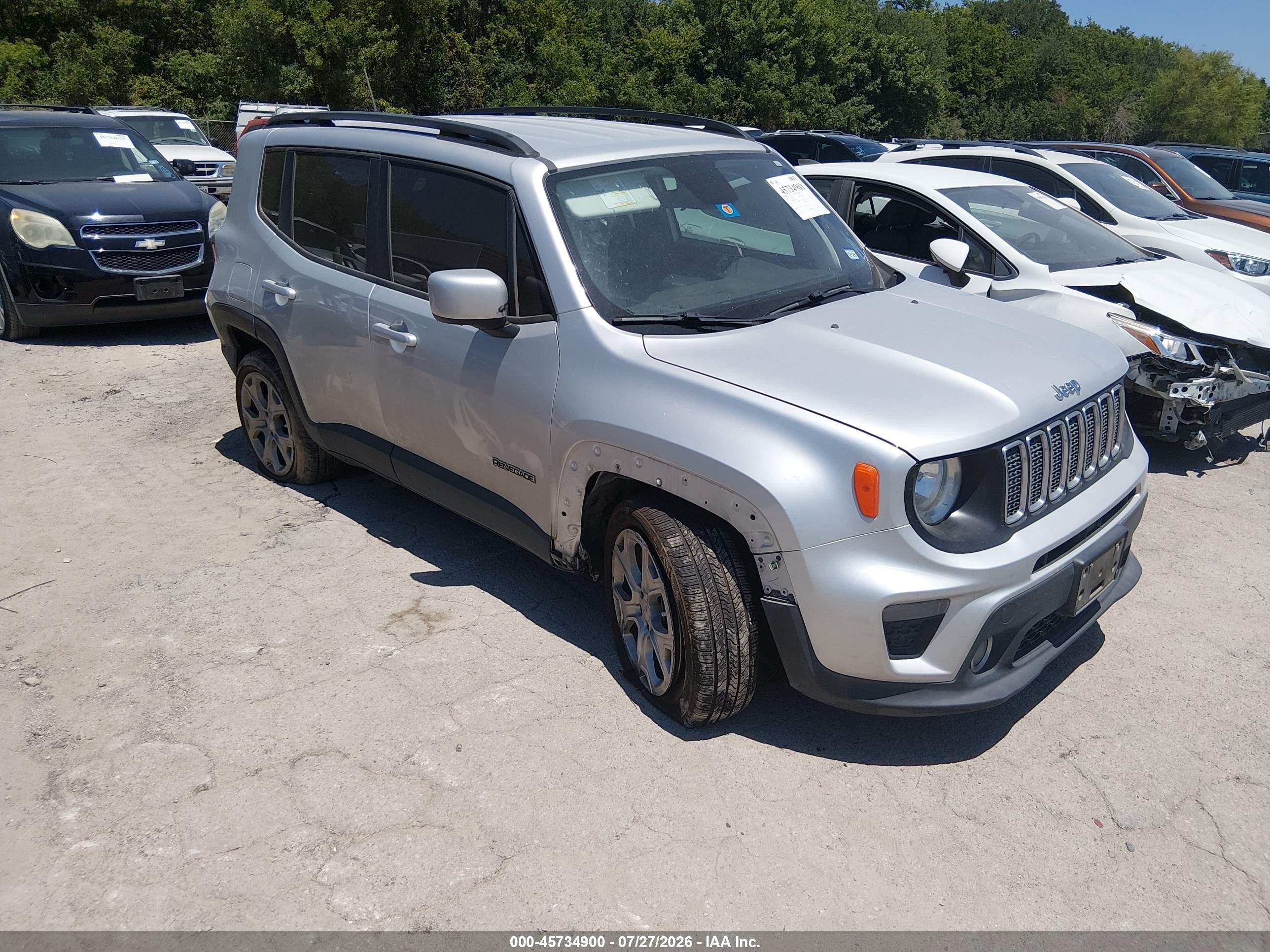 2019 Jeep Renegade Latitude, VIN ZACNJABB9KPK61127 — Normal wear