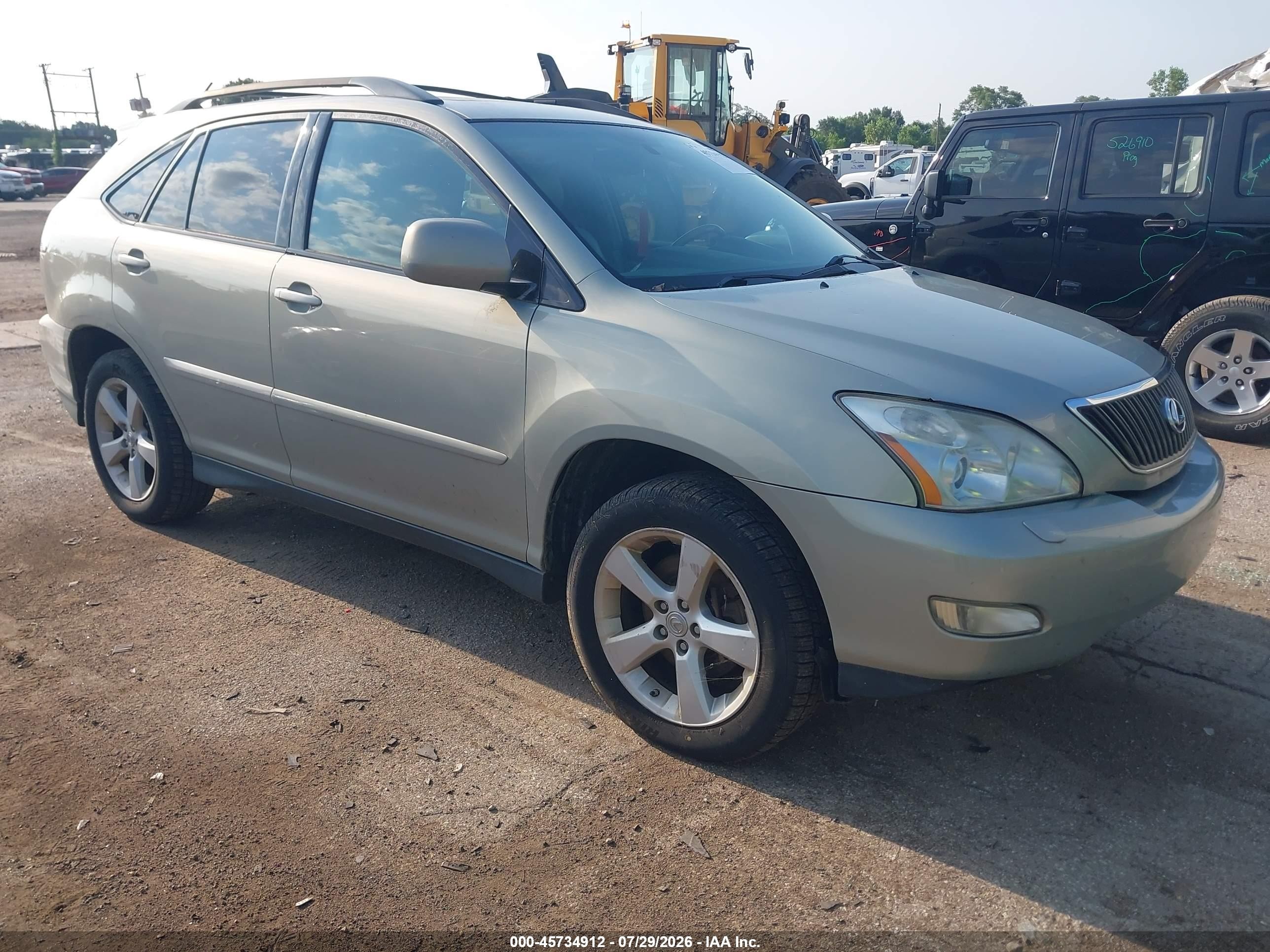 2007 Lexus RX 350, VIN 2T2HK31U27C037059 — Normal wear