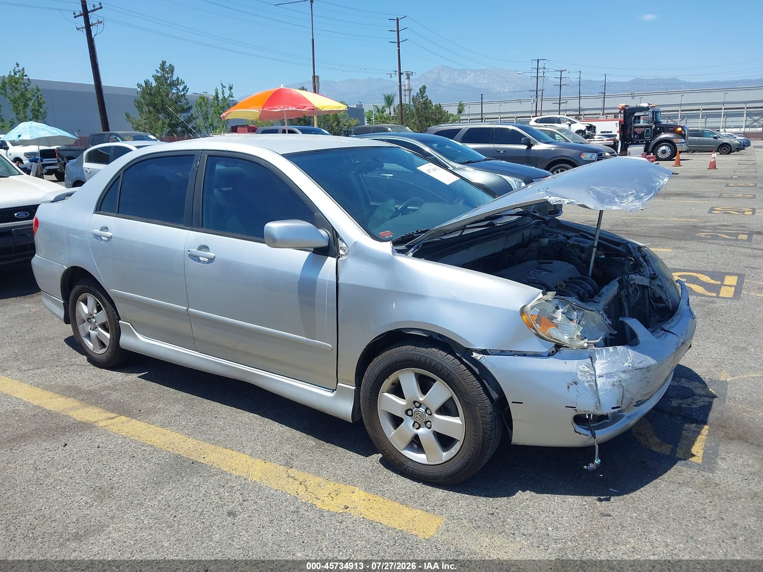 2006 Toyota Corolla S, VIN 1NXBR32E46Z621683 — Normal wear