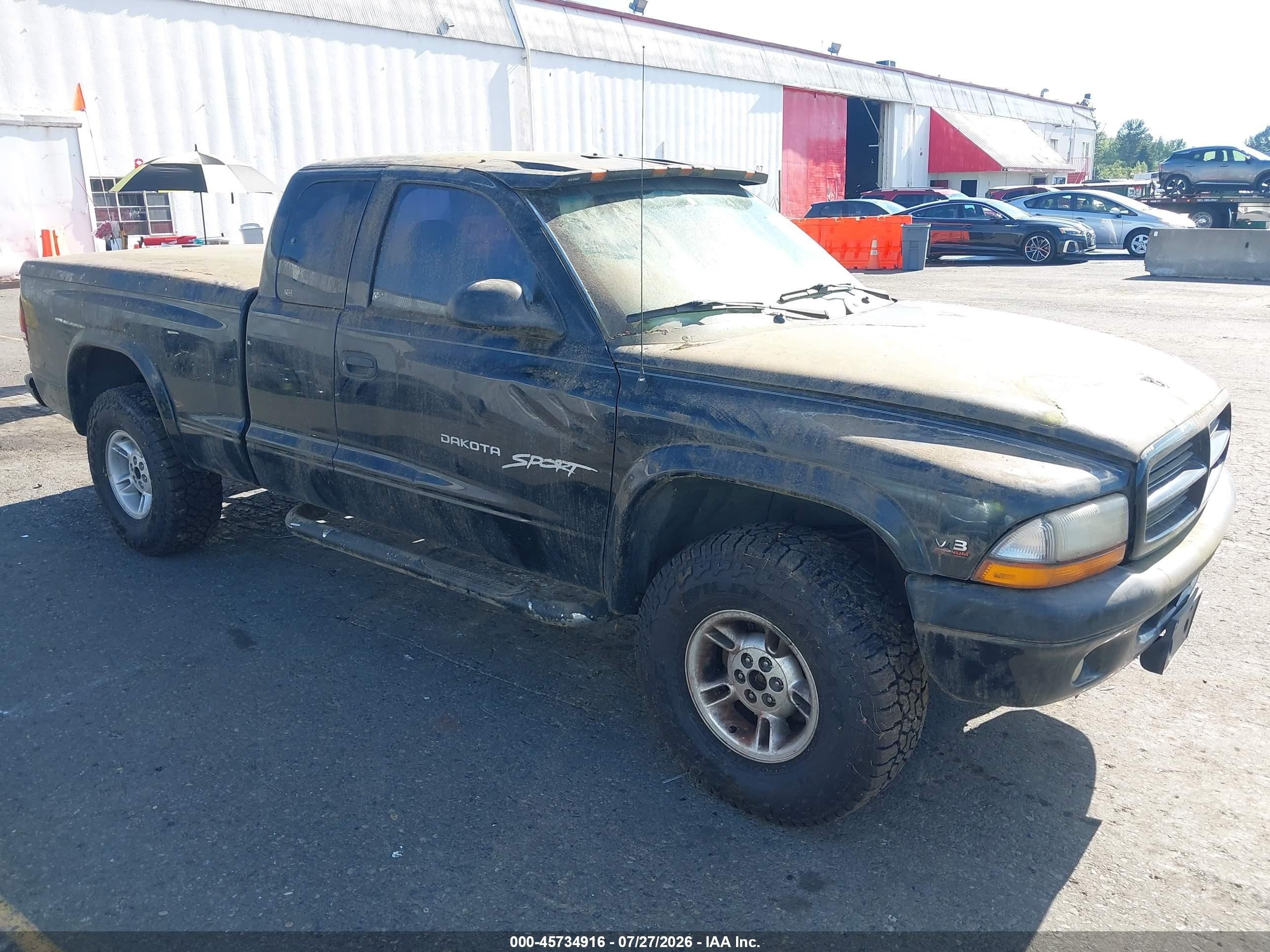 2000 Dodge Dakota Sport, VIN 1B7GG22N0YS658948 — Normal wear