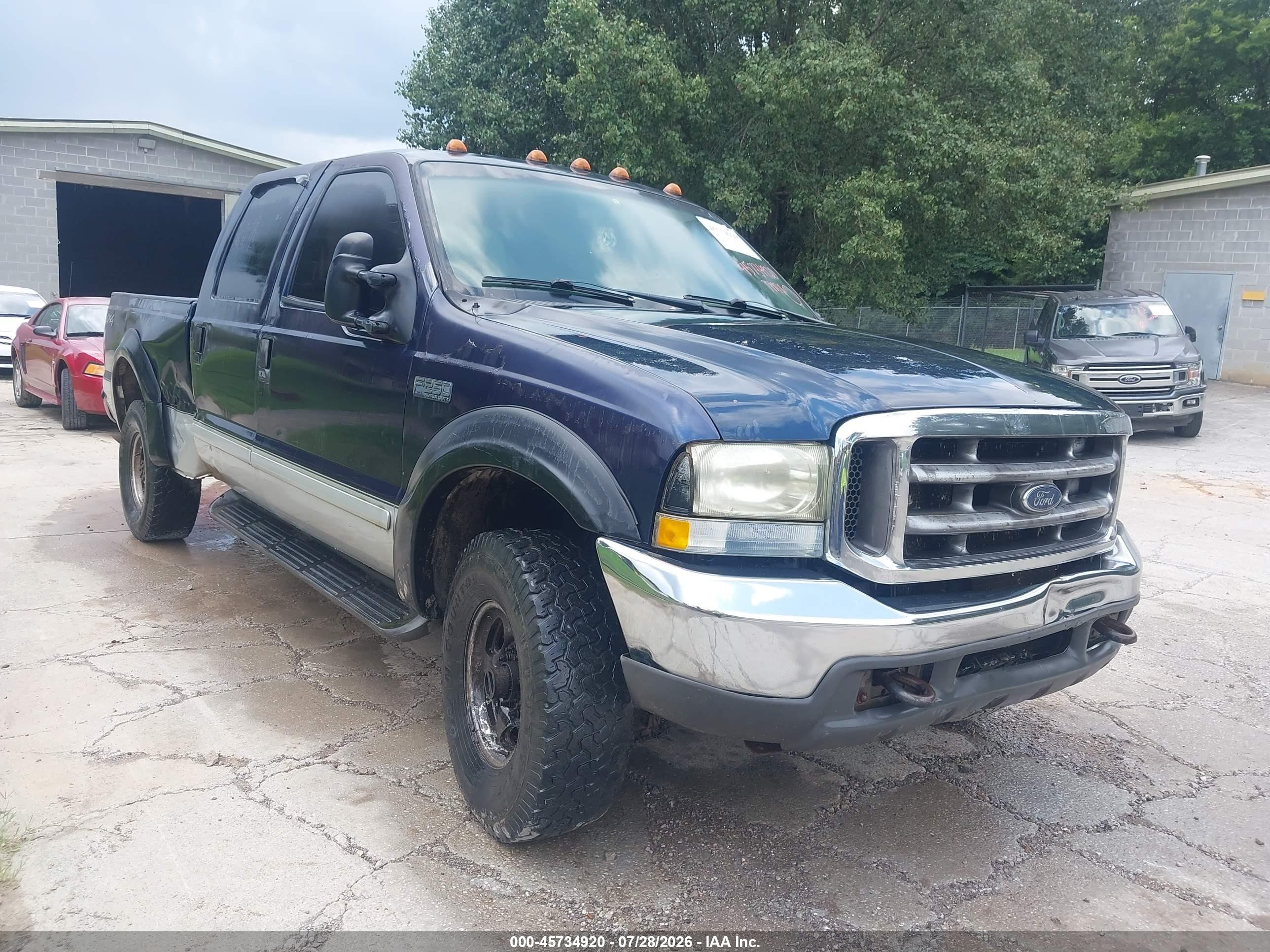 2002 Ford F-250 XL, VIN 1FTNW21S82EC30908 — Normal wear