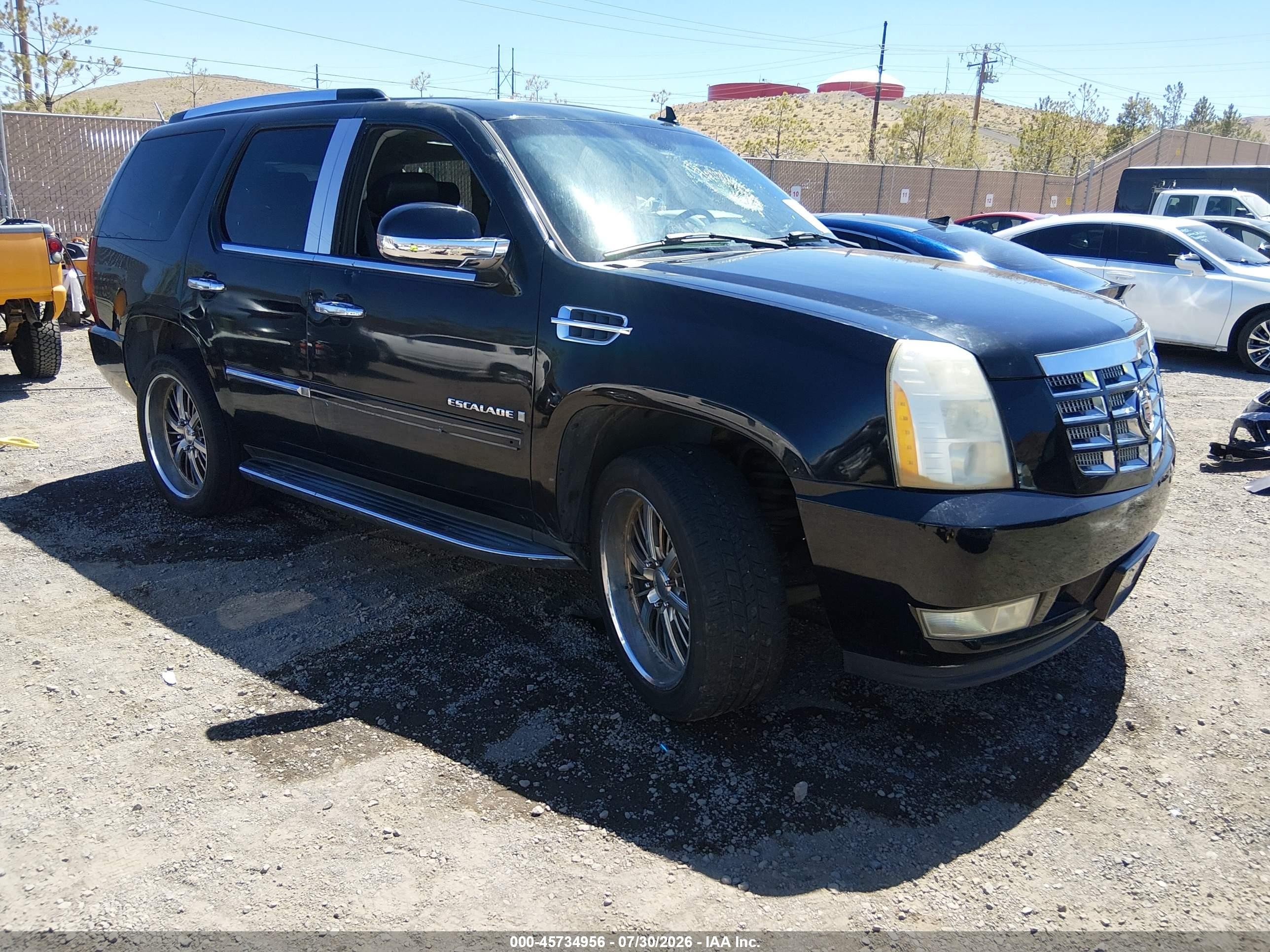 2007 Cadillac Escalade, VIN 1GYFK63877R231339 — Бок