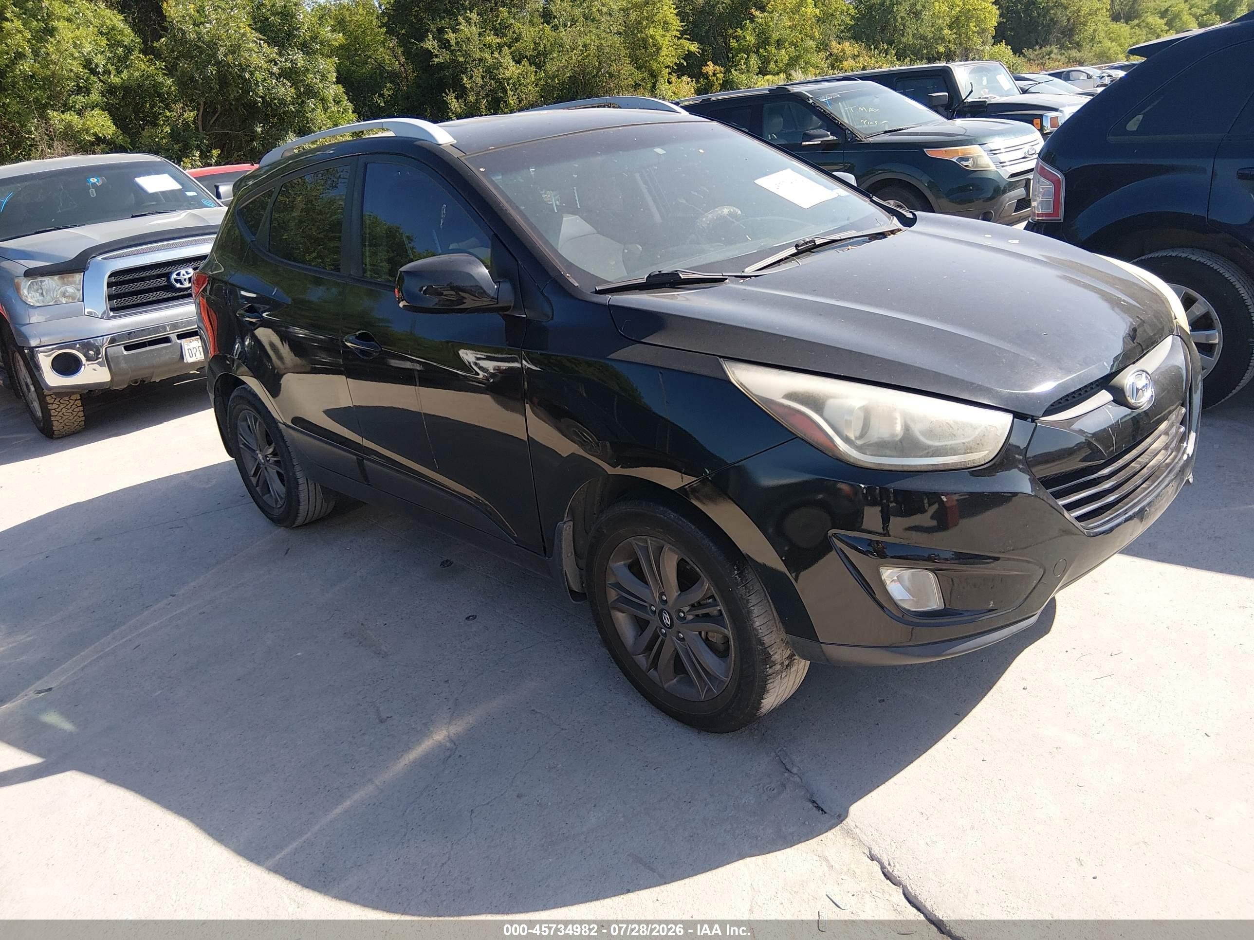 2015 Hyundai Tucson SE, VIN KM8JU3AG6FU962547 — Обычный износ