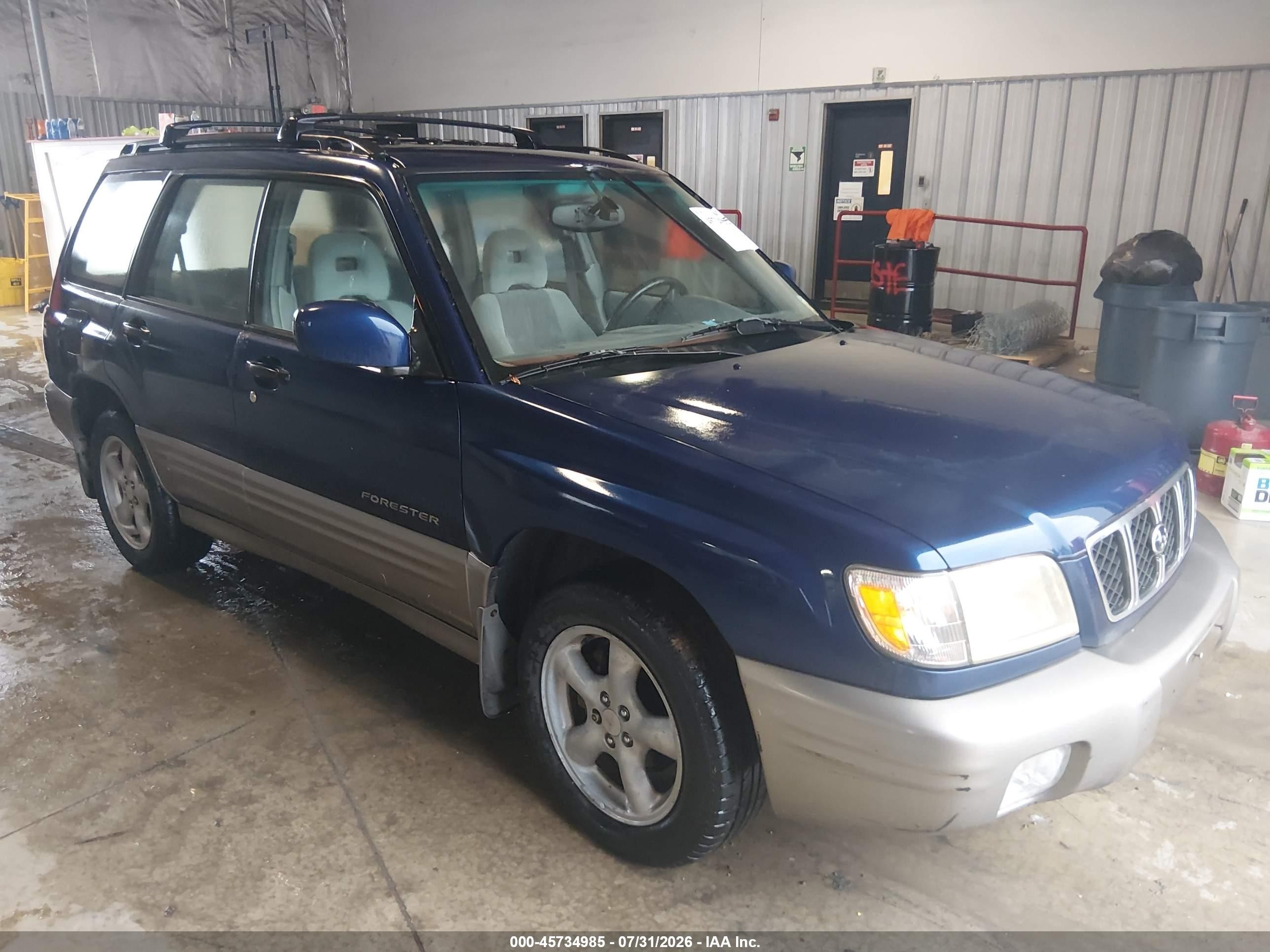2002 Subaru Forester S, VIN JF1SF65572G740840 — Обычный износ