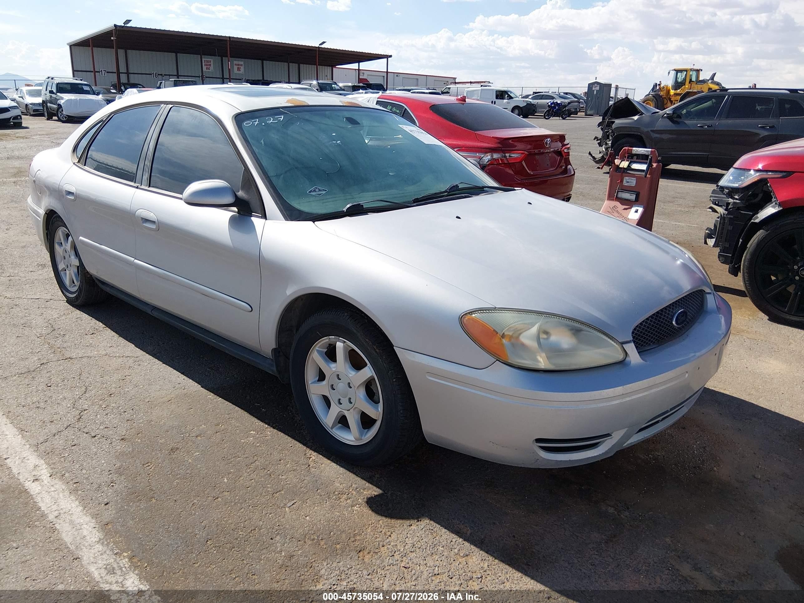 2006 Ford Taurus SEL, VIN 1FAFP56U86A170080 — Обычный износ