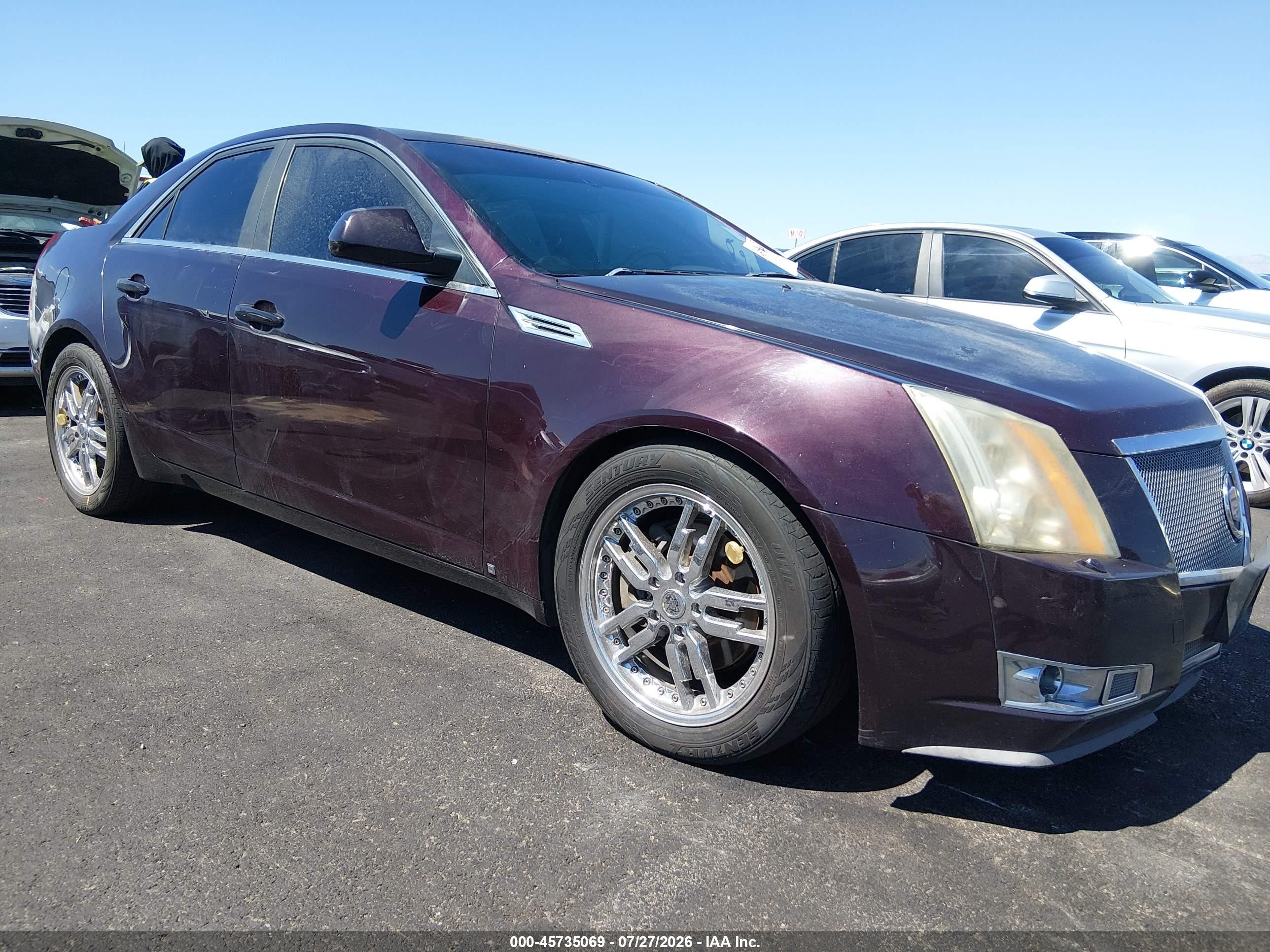 2009 Cadillac CTS RWD, VIN 1G6DV57V190170448 — Normal wear