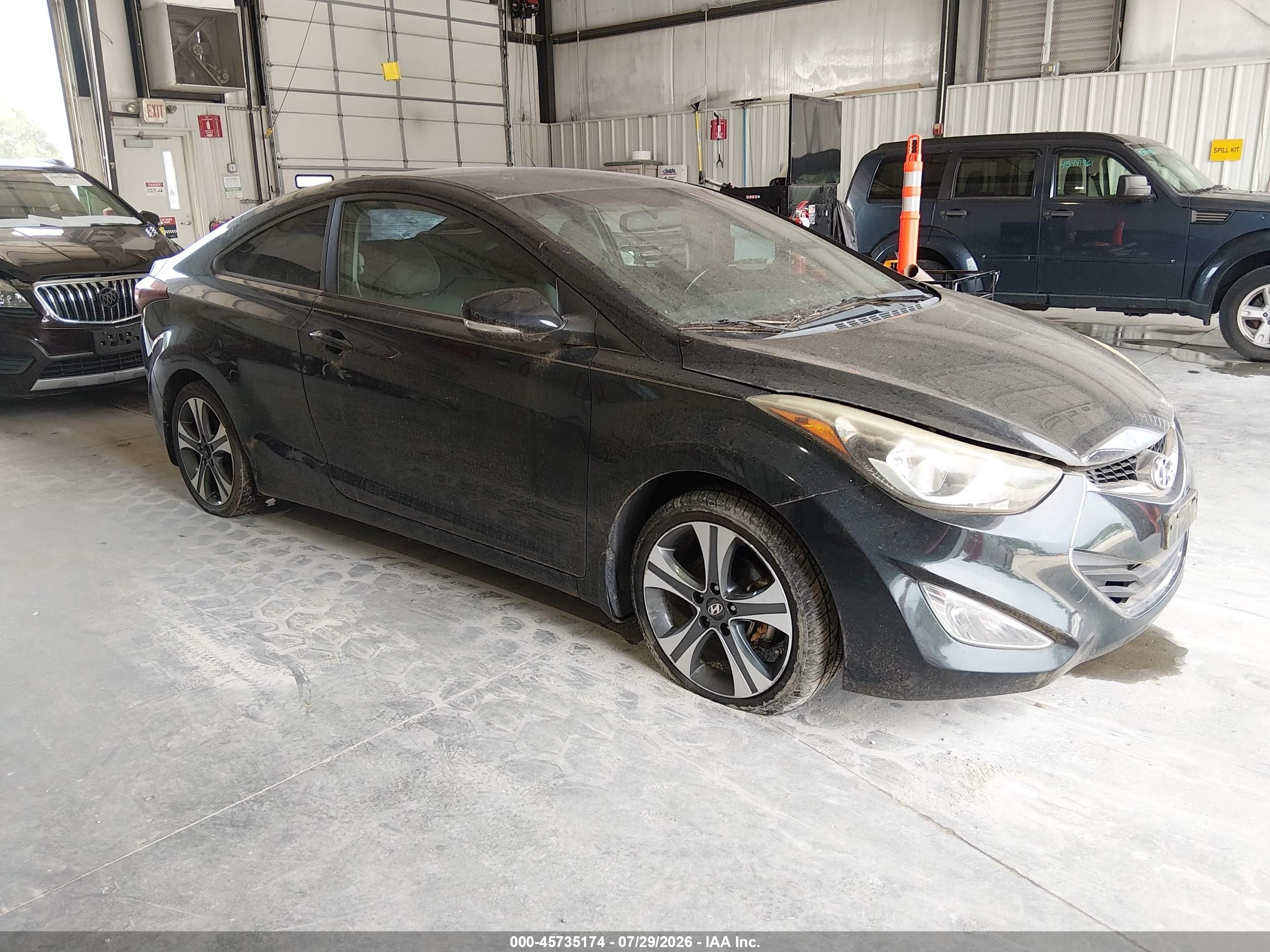 2014 Hyundai Elantra, VIN KMHDH6AHXEU028952 — Normal wear