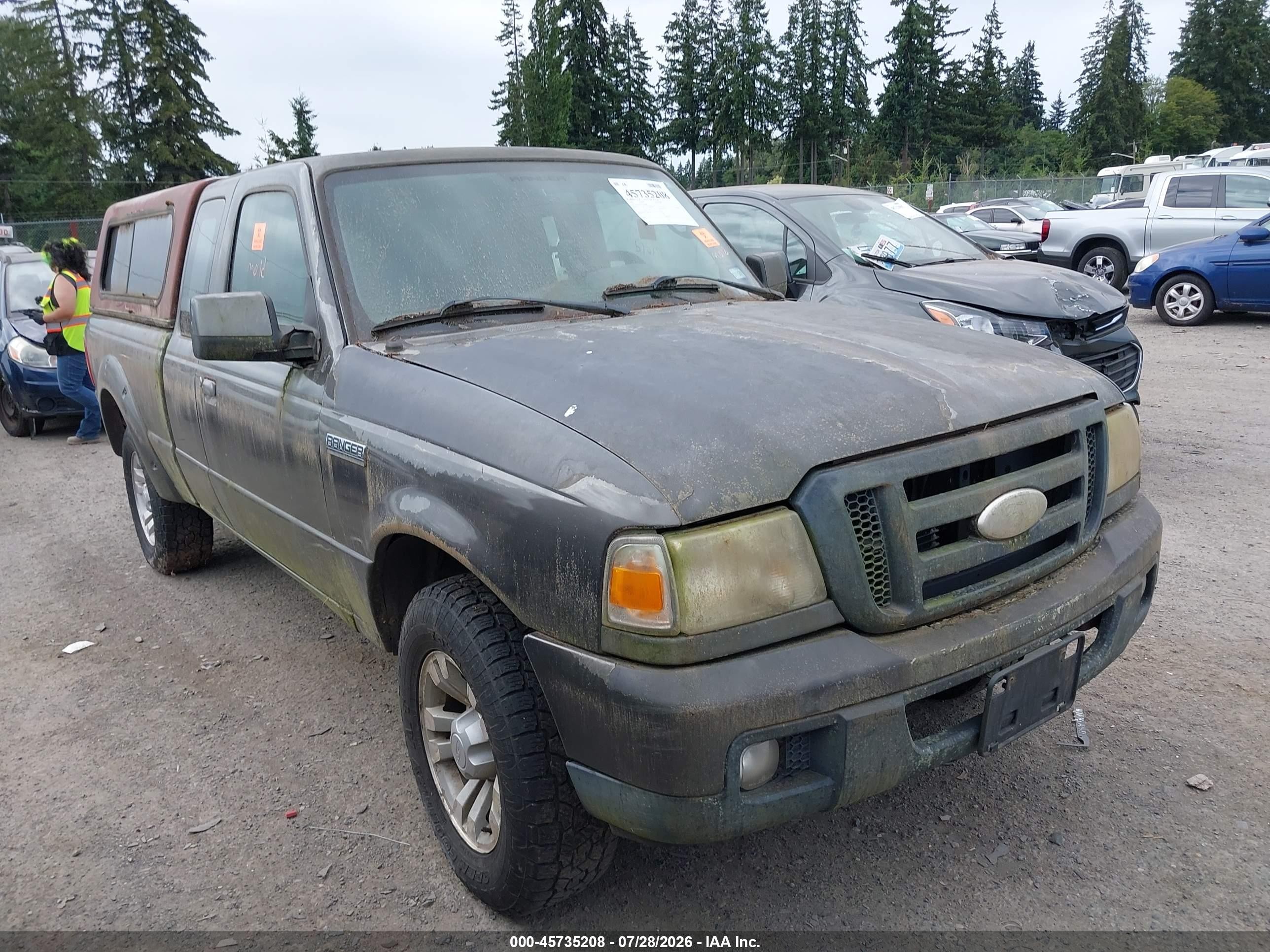 2007 Ford Ranger STX, VIN 1FTYR44U17PA18022 — Normal wear
