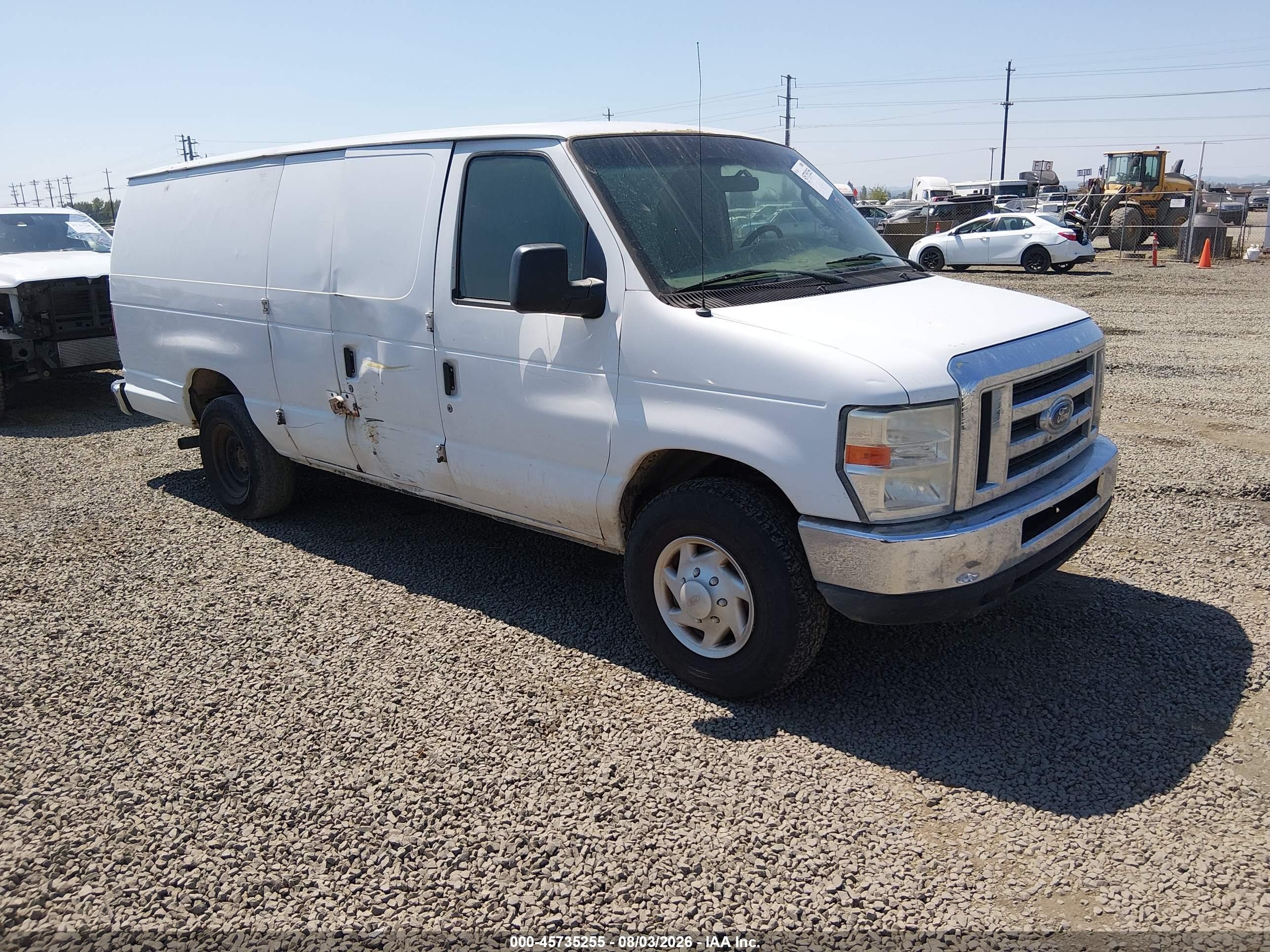 2008 Ford Econoline Cargo Commercial, VIN 1FTNS24L08DB01723 — Normal wear