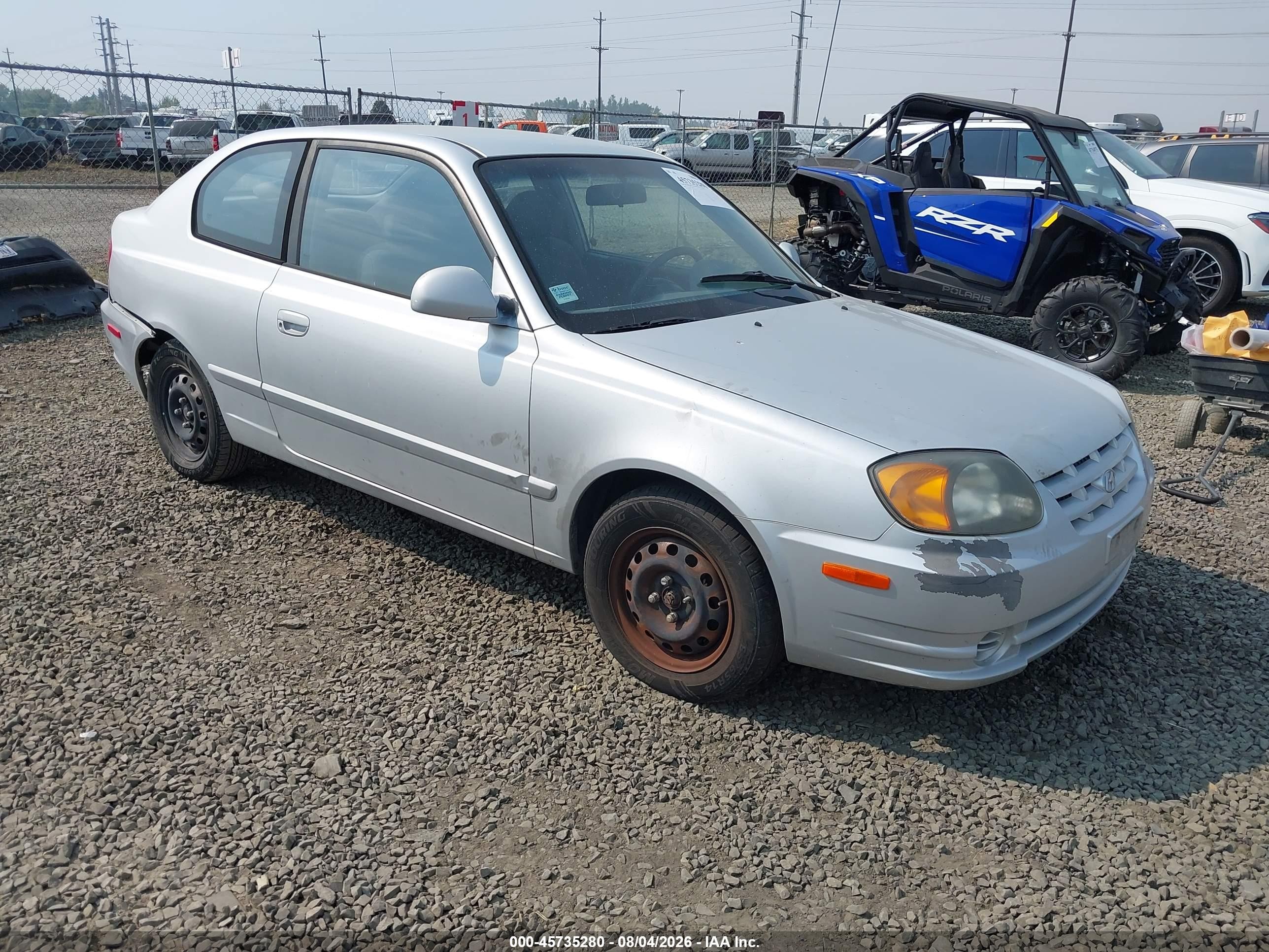 2005 Hyundai Accent GLS, VIN KMHCG35C25U325418 — Обычный износ