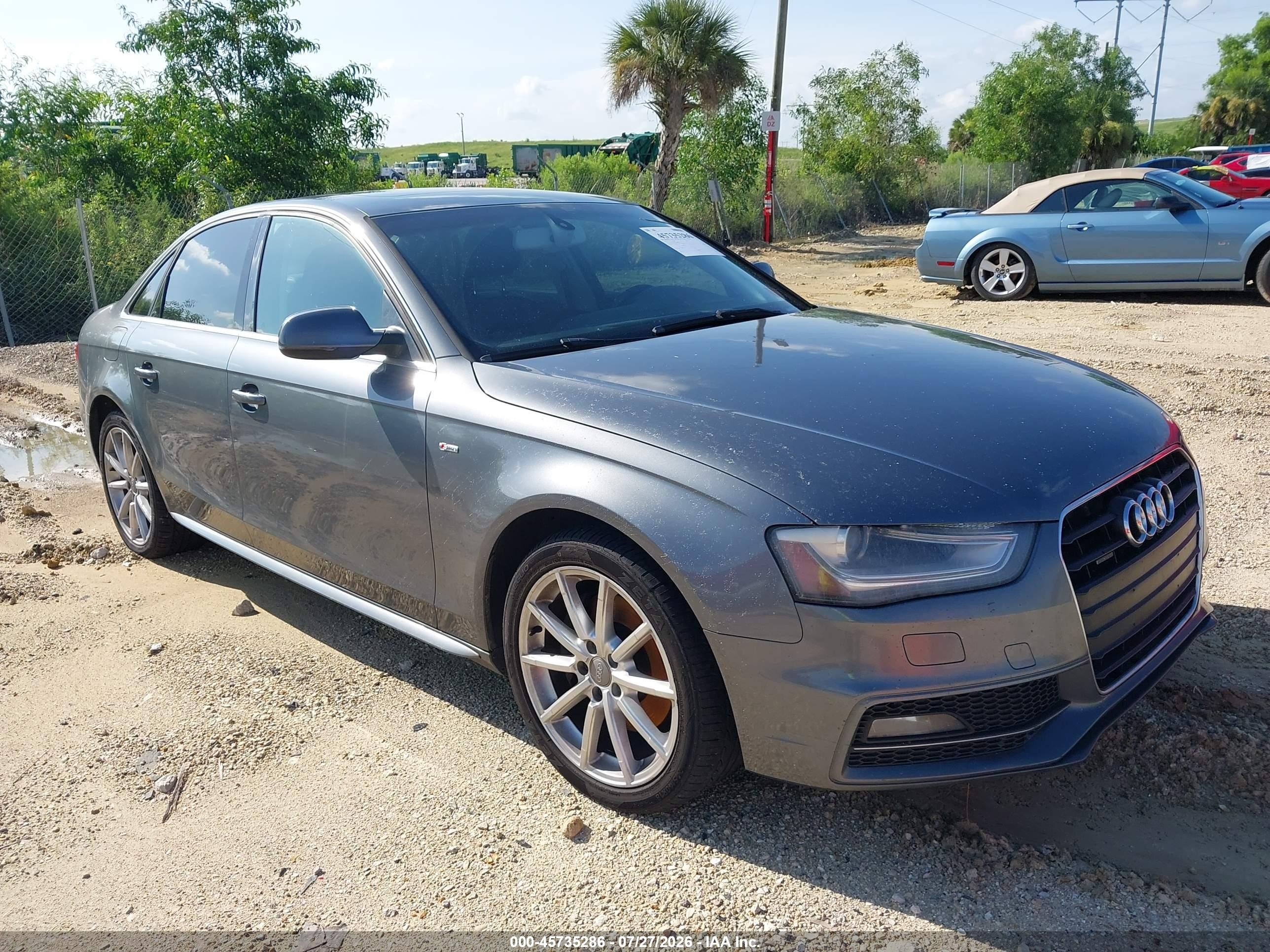 2015 Audi A4 Premium Plus, VIN WAUFFAFL2FN037673 — Mechanical