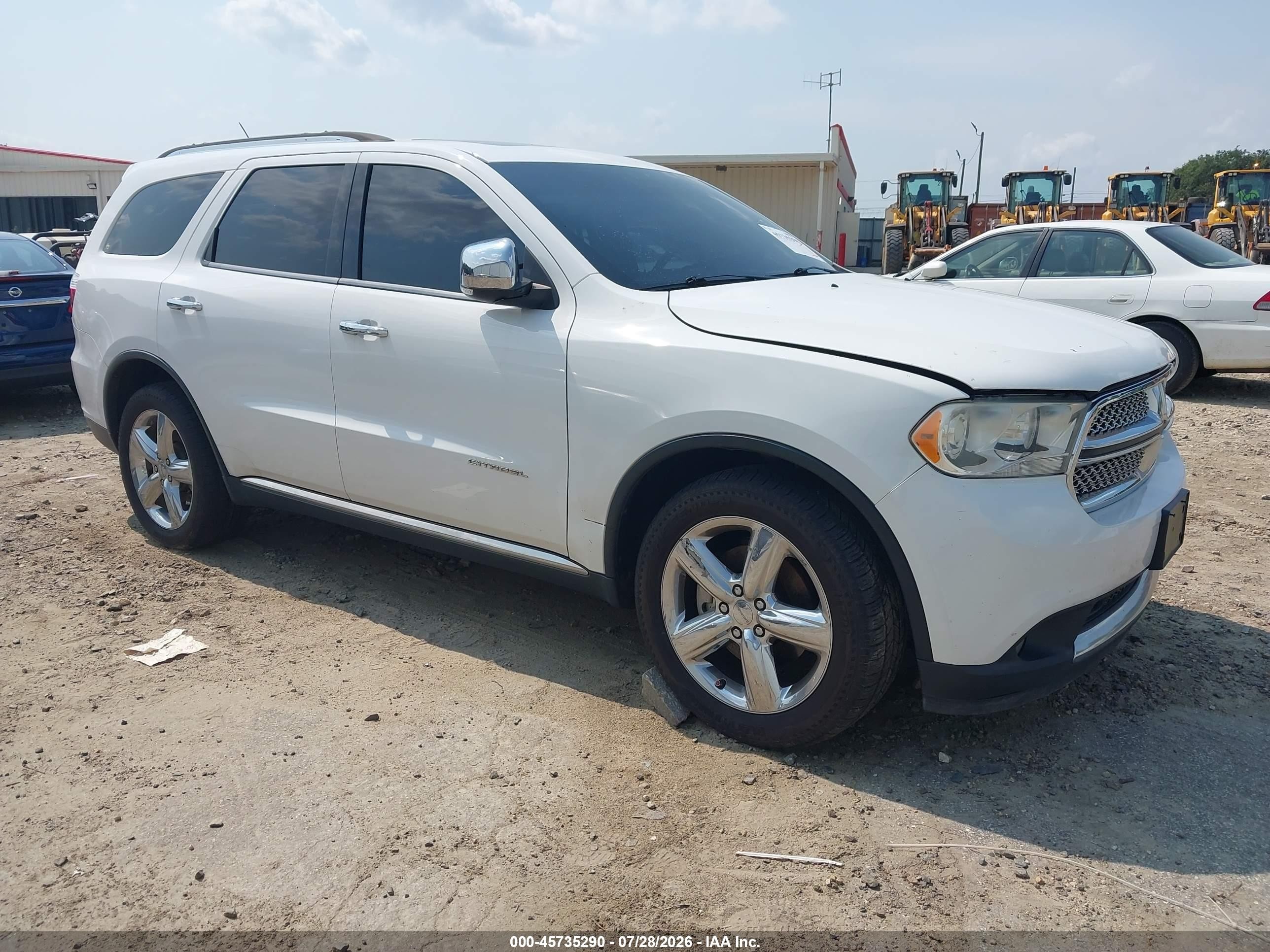 2013 Dodge Durango Citadel, VIN 1C4SDJET3DC681247 — Normal wear