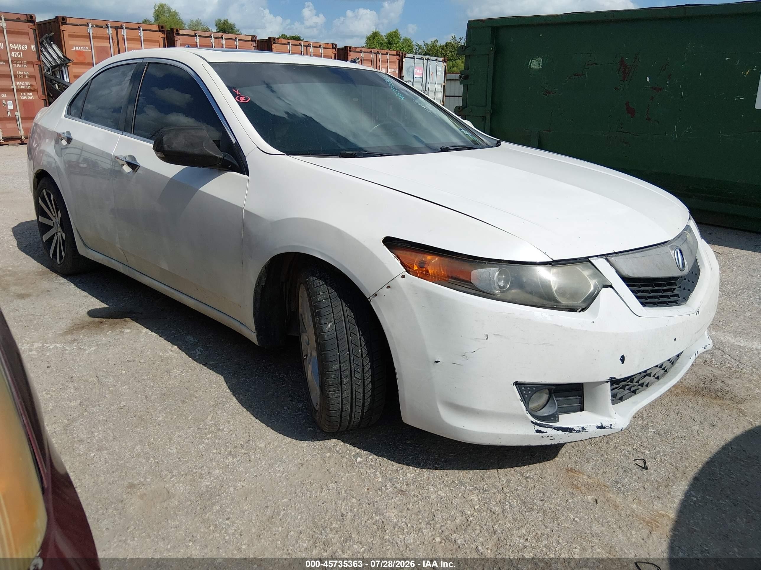 2009 Acura TSX, VIN JH4CU26659C026256 — Обычный износ