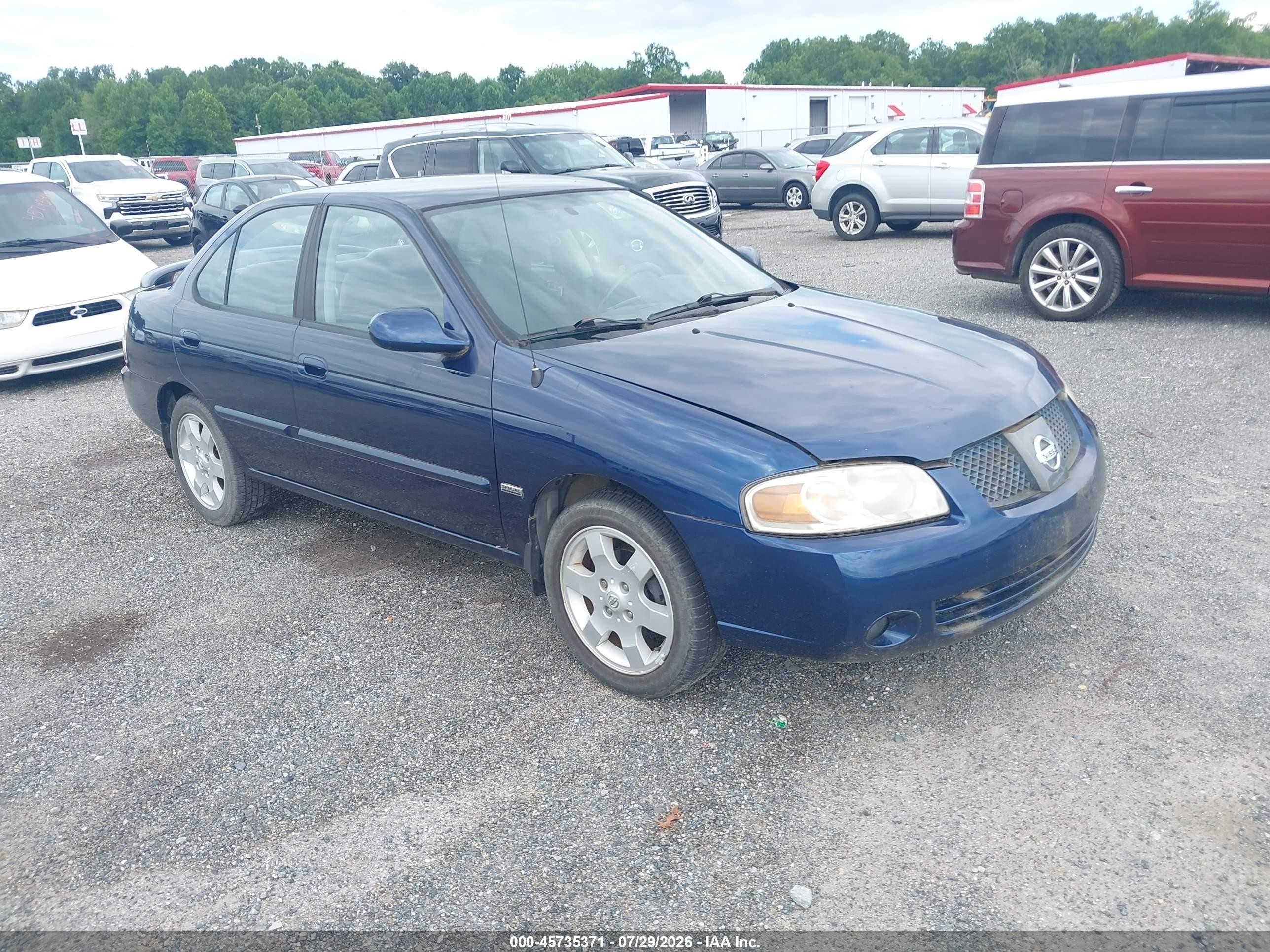 2005 Nissan Sentra S, VIN 3N1CB51DX5L541818 — Обычный износ