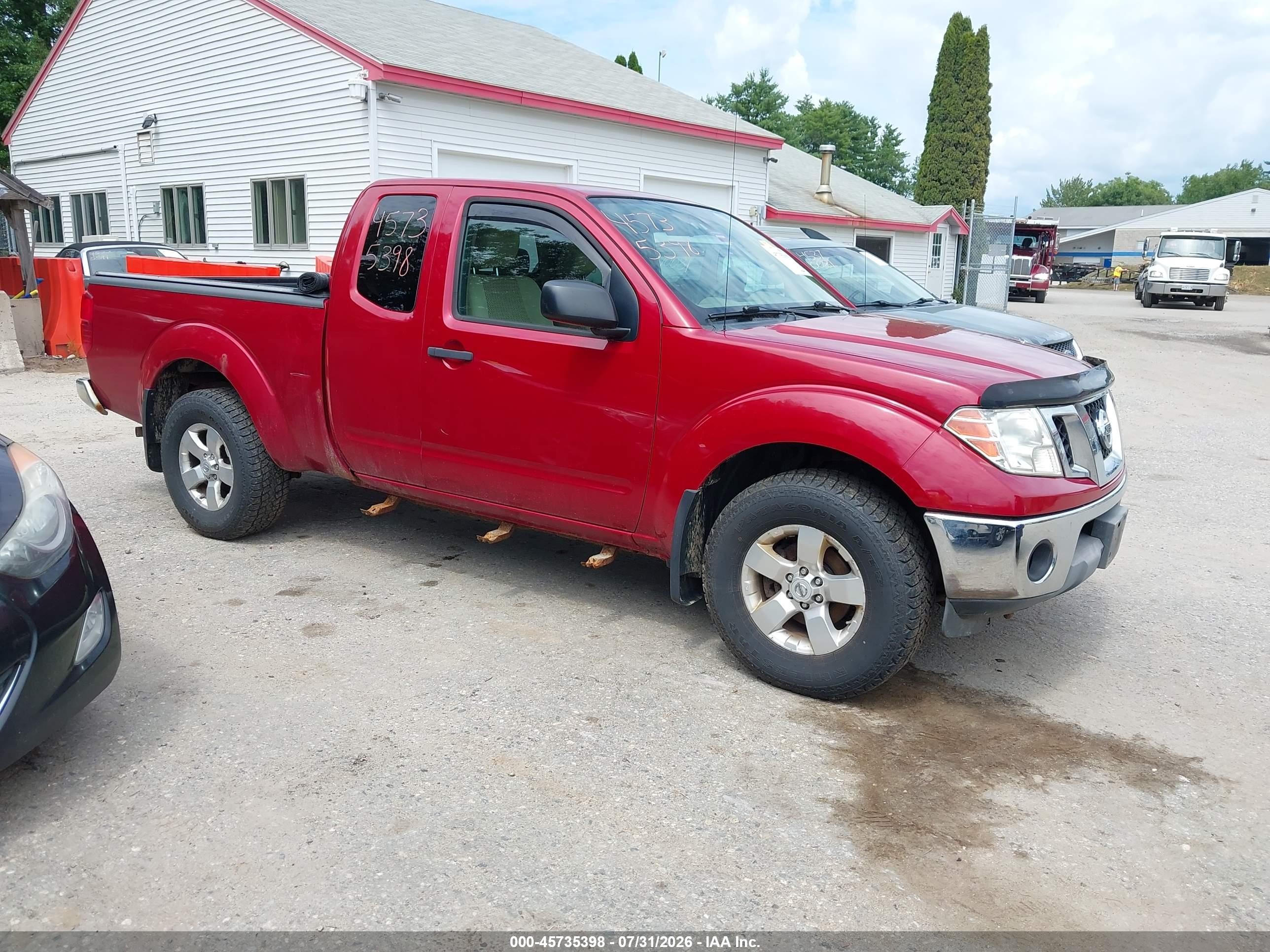 2010 Nissan Frontier SE, VIN 1N6AD0CW5AC422559 — Normal wear