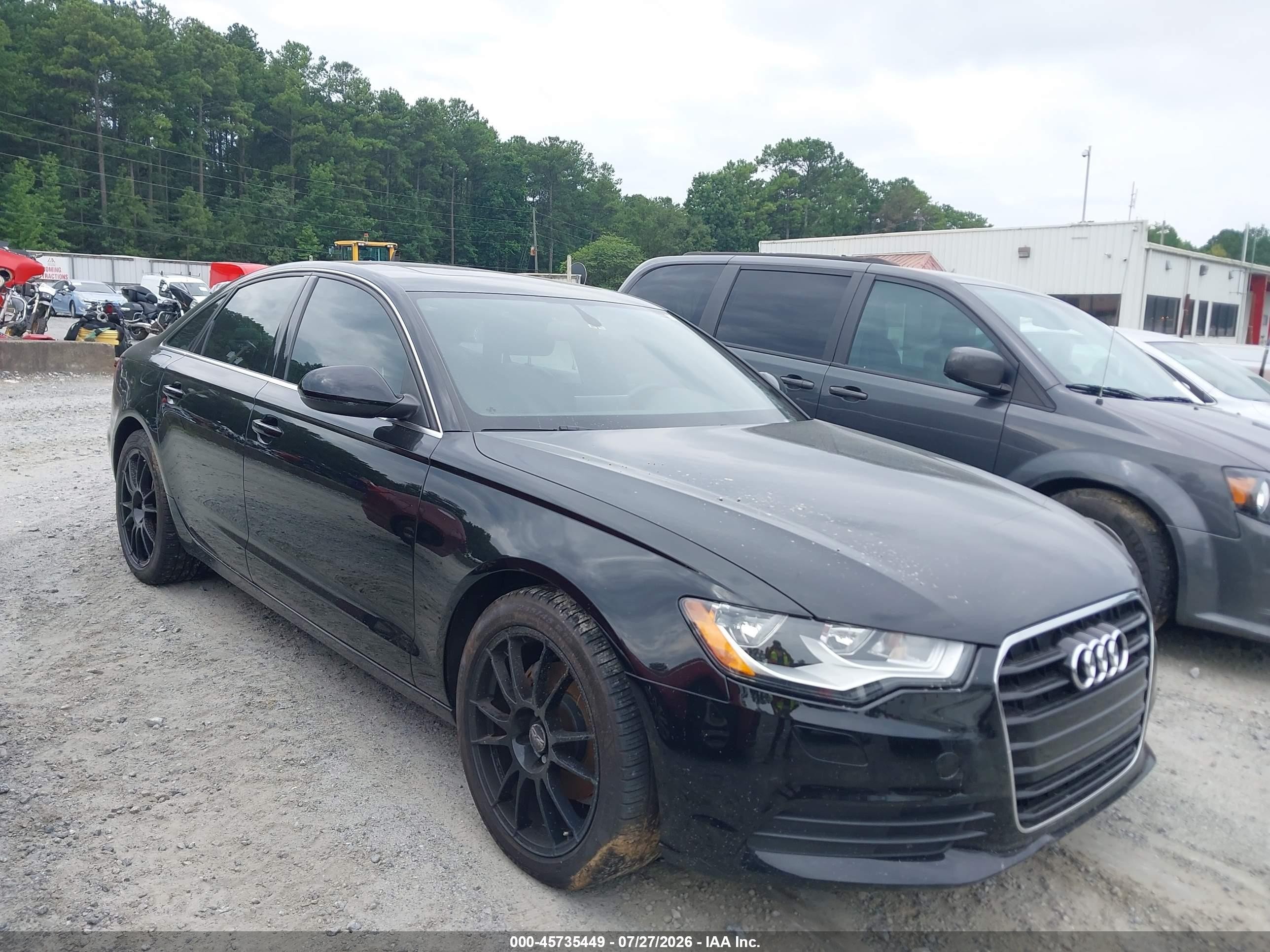 2013 Audi A6 Premium, VIN WAUCFAFC4DN087832 — Обычный износ
