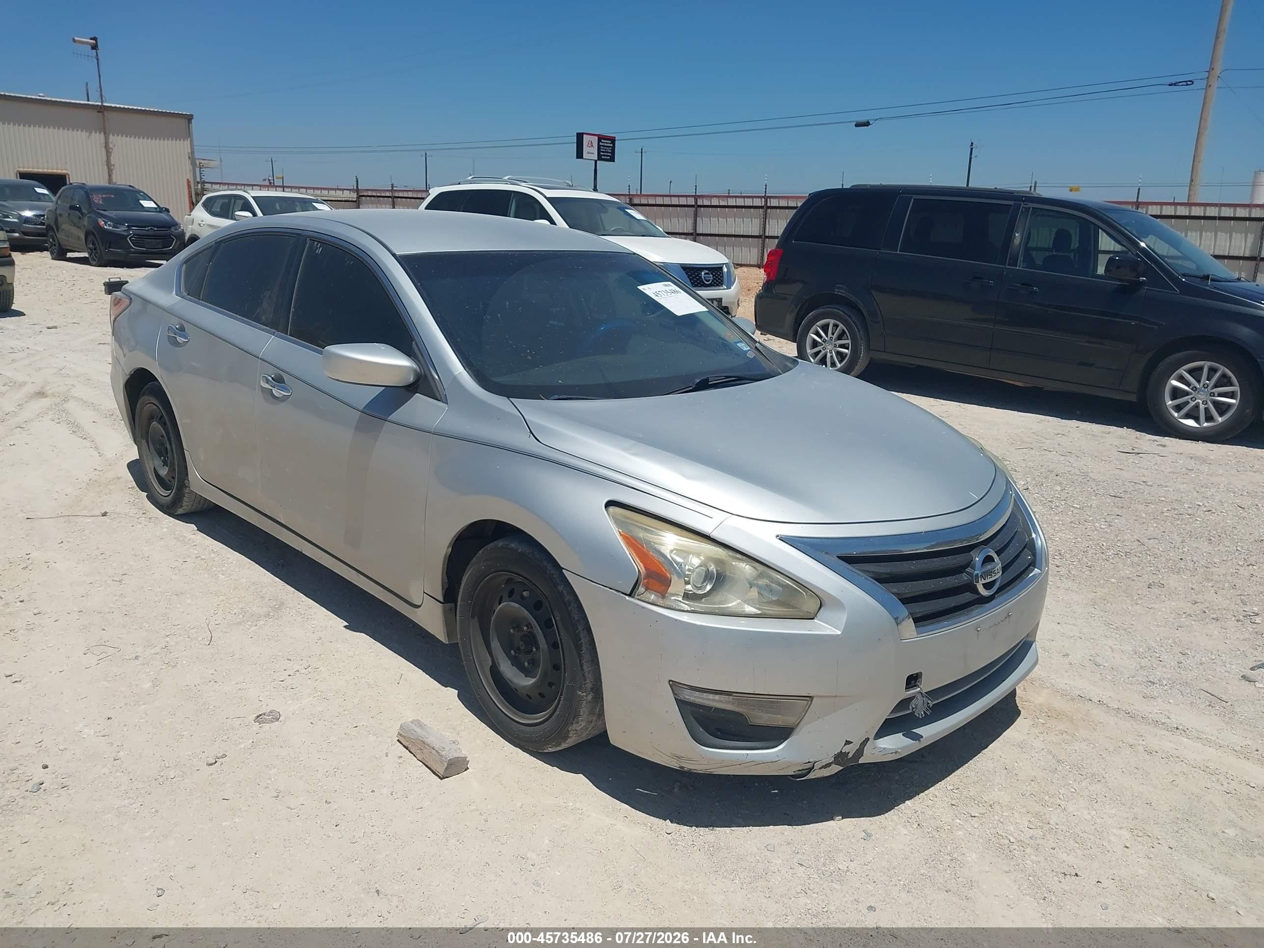 2015 Nissan Altima S, VIN 1N4AL3AP6FC271456 — Repossession