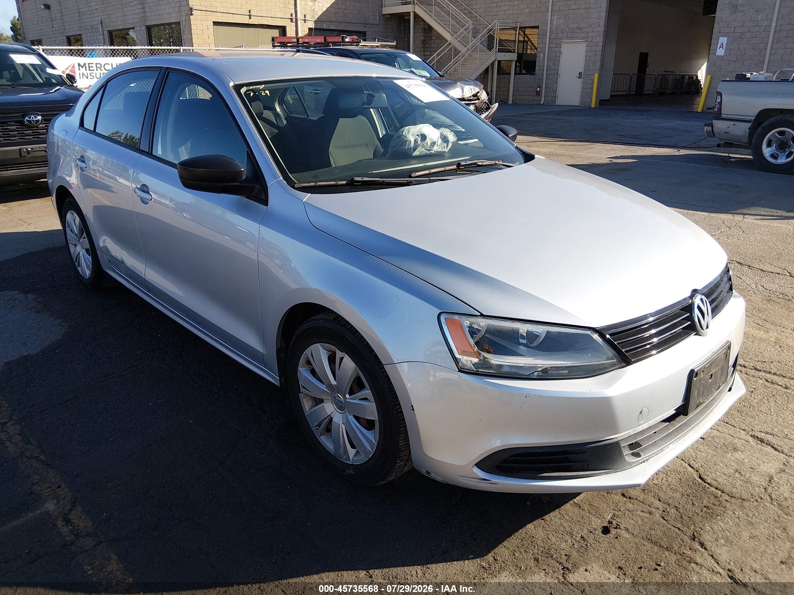 2013 Volkswagen Jetta, VIN 3VW2K7AJ2DM213373 — Not stated