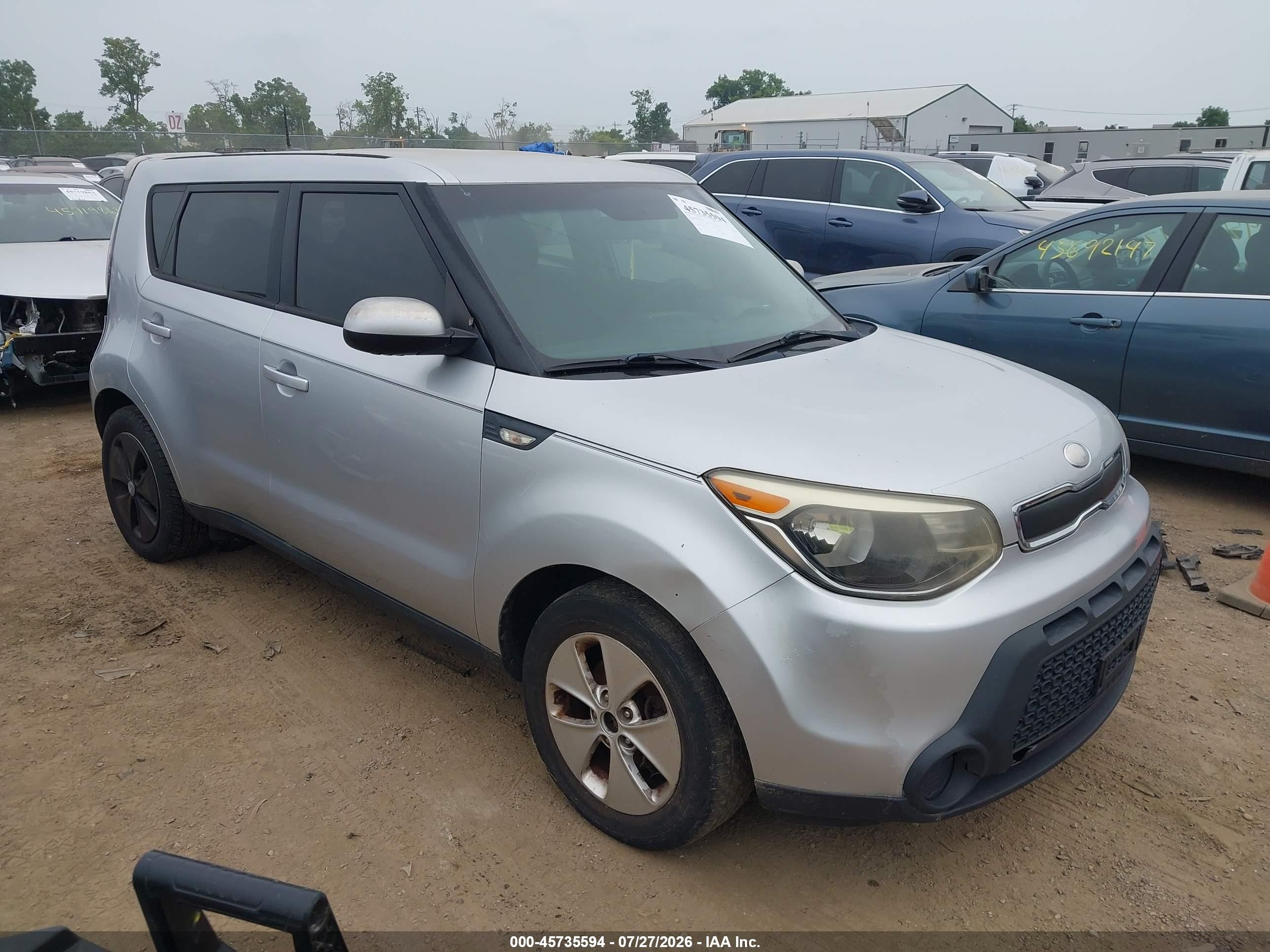 2014 Kia Soul, VIN KNDJN2A27E7701165 — Normal wear