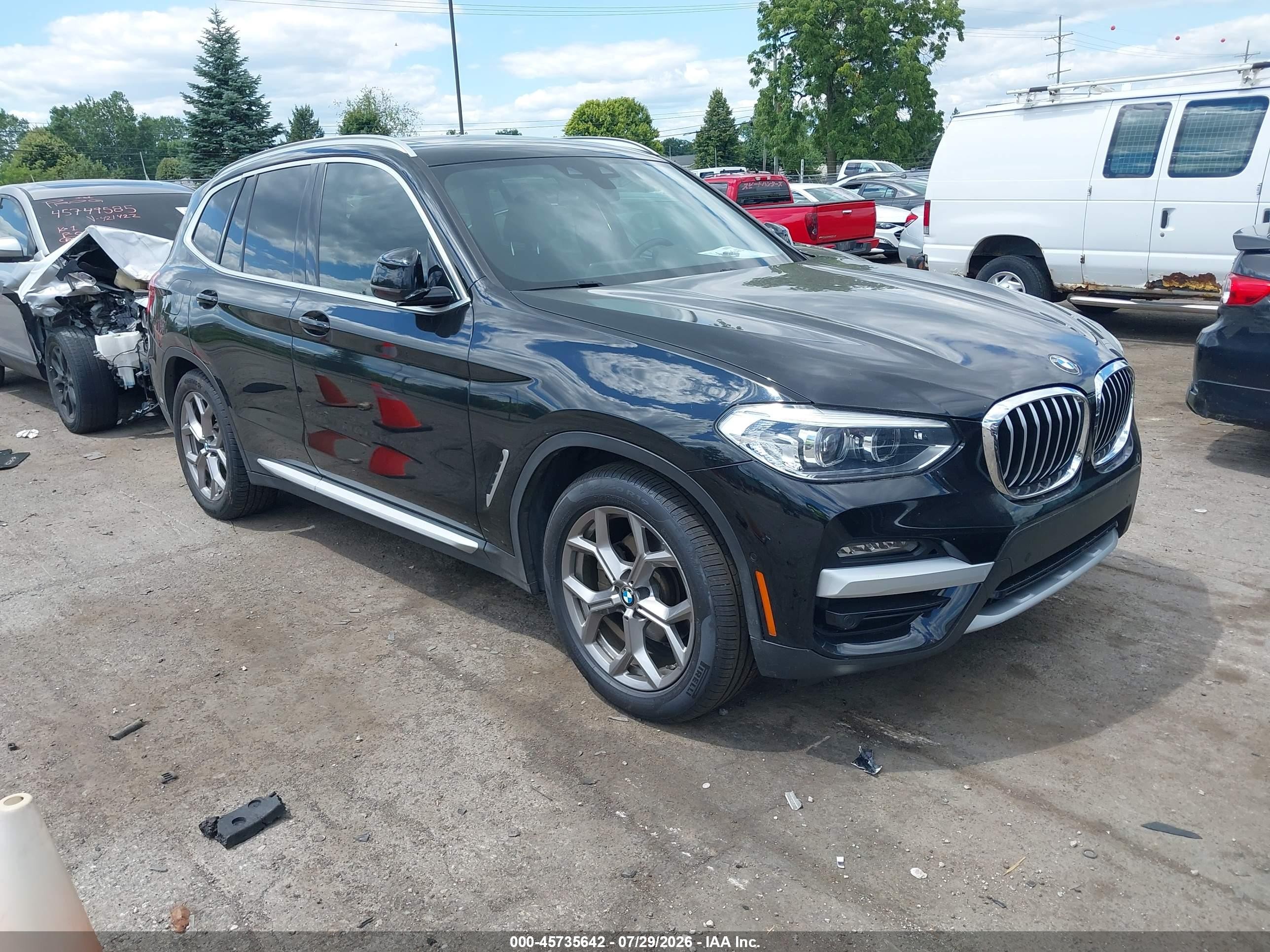 2020 BMW X3 sDrive30i, VIN 5UXTY3C0XL9B39783 — Mechanical