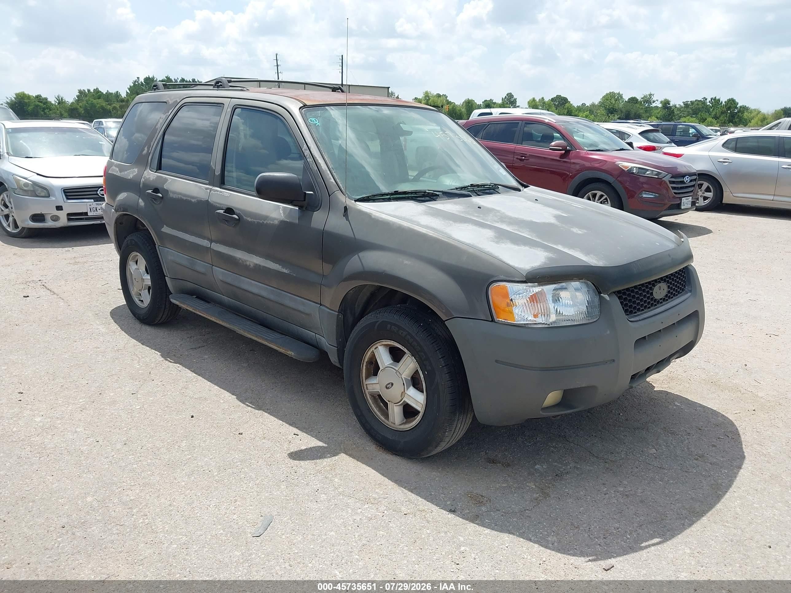 2003 Ford Escape XLT Popular, VIN 1FMYU03113KD07807 — Обычный износ