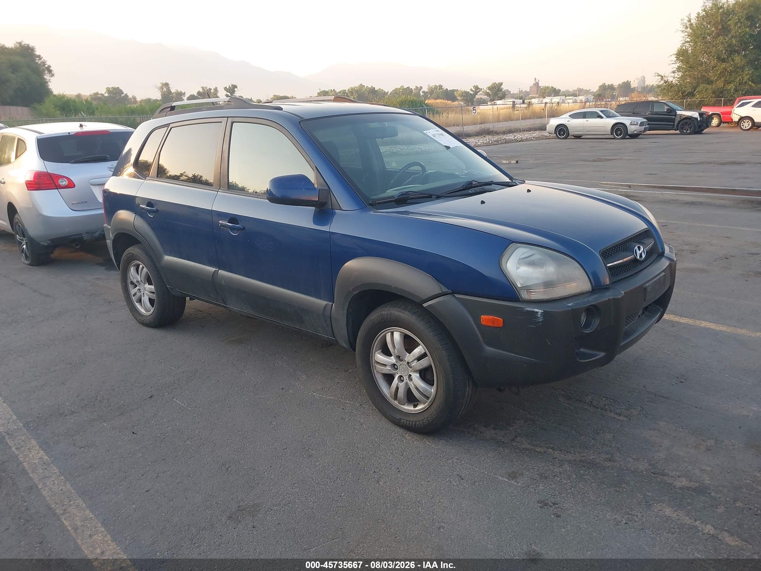 2006 Hyundai Tucson GLS, VIN KM8JN72D06U386382 — Normal wear