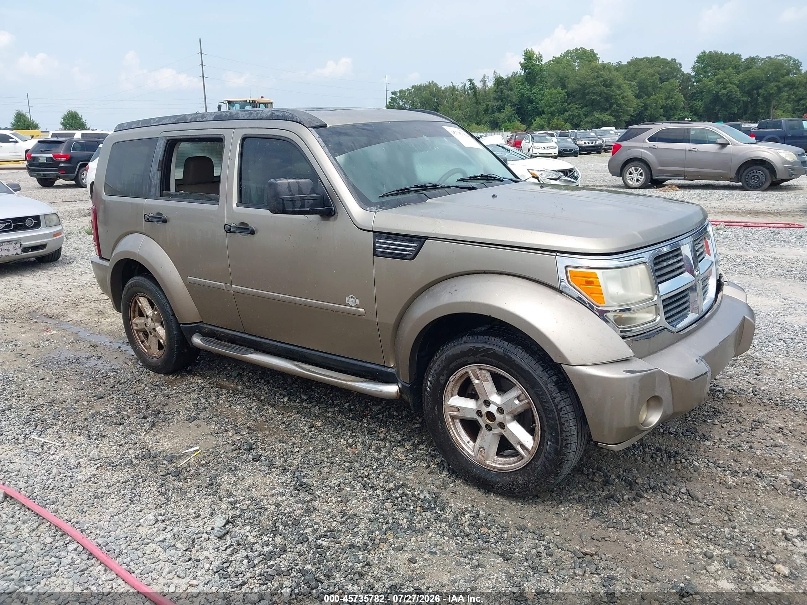 2007 Dodge Nitro SLT, VIN 1D8GT58K67W579383 — Normal wear