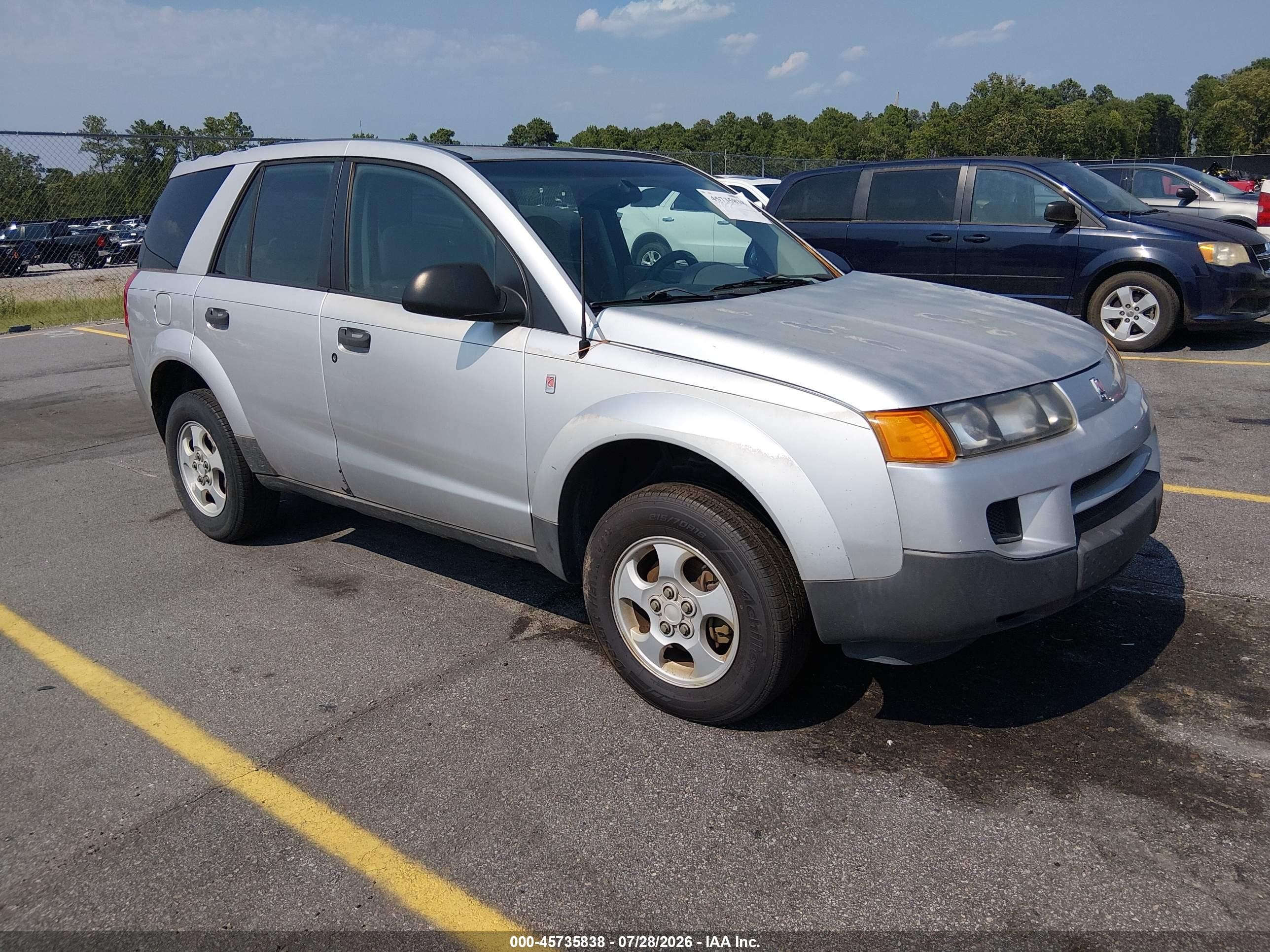 2003 Saturn VUE, VIN 5GZCZ23D73S826638 — Обычный износ