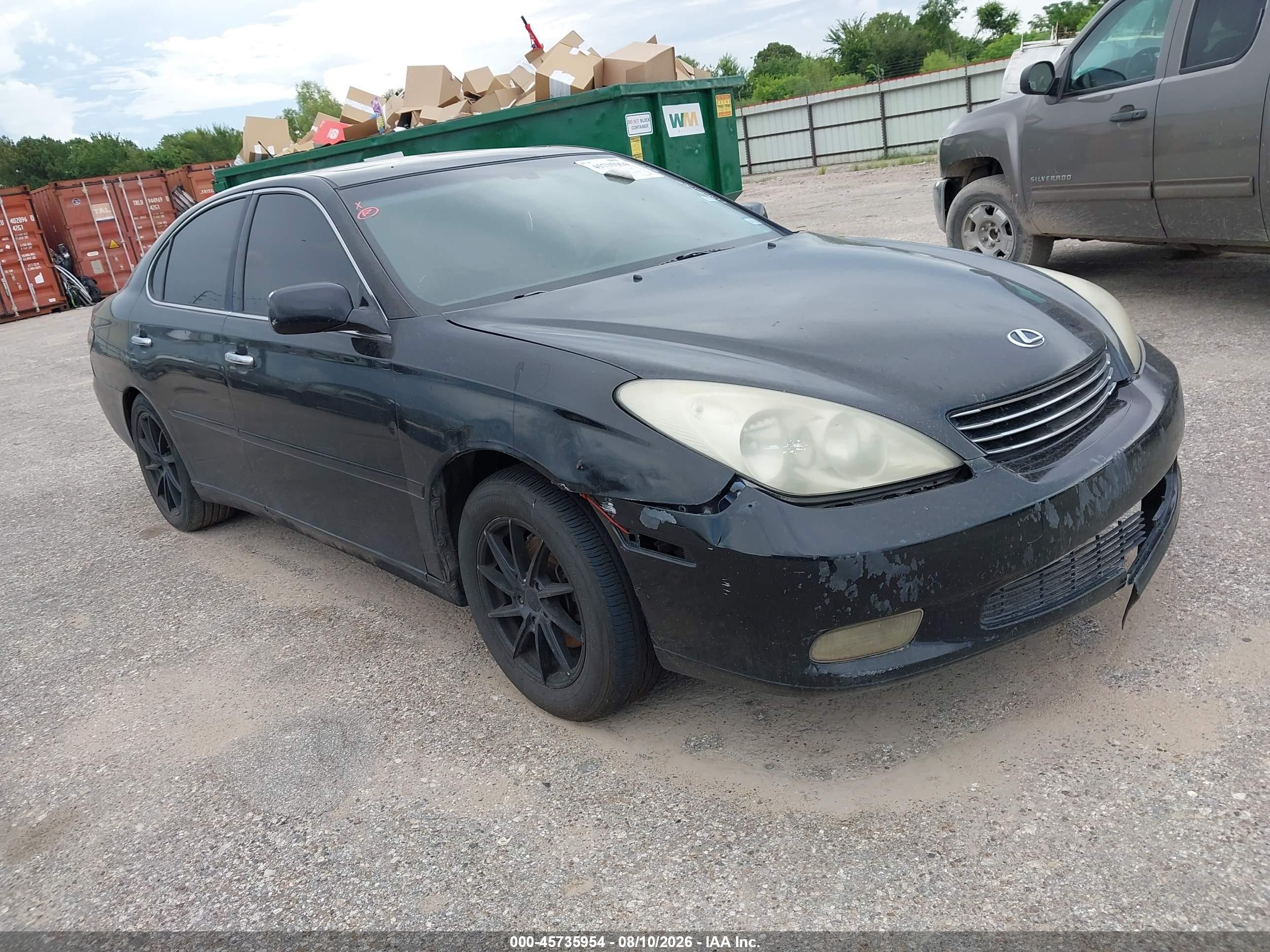 2003 Lexus ES 300, VIN JTHBF30G230108760 — Normal wear
