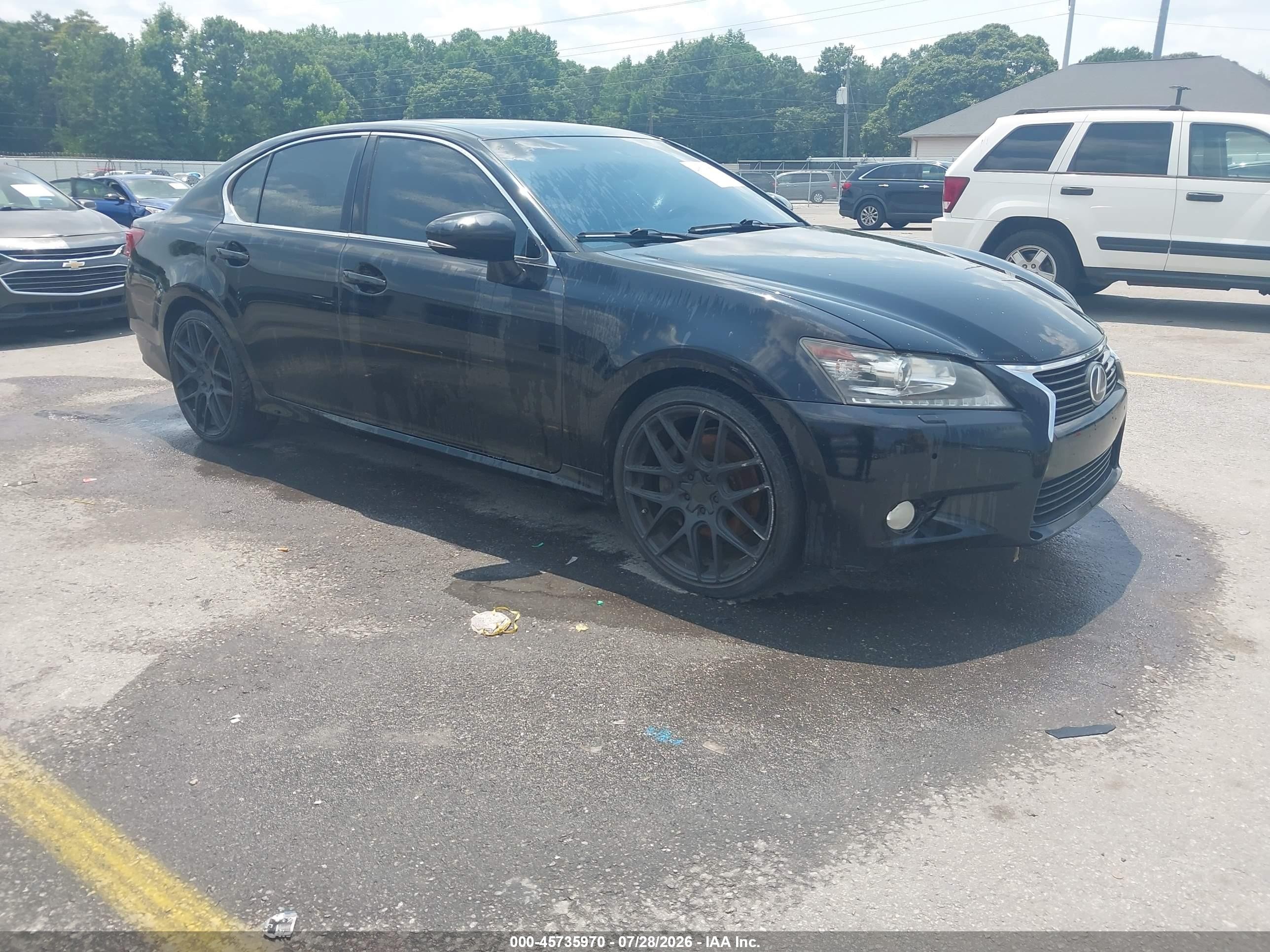 2014 Lexus GS 350, VIN JTHCE1BL3E5025138 — Normal wear