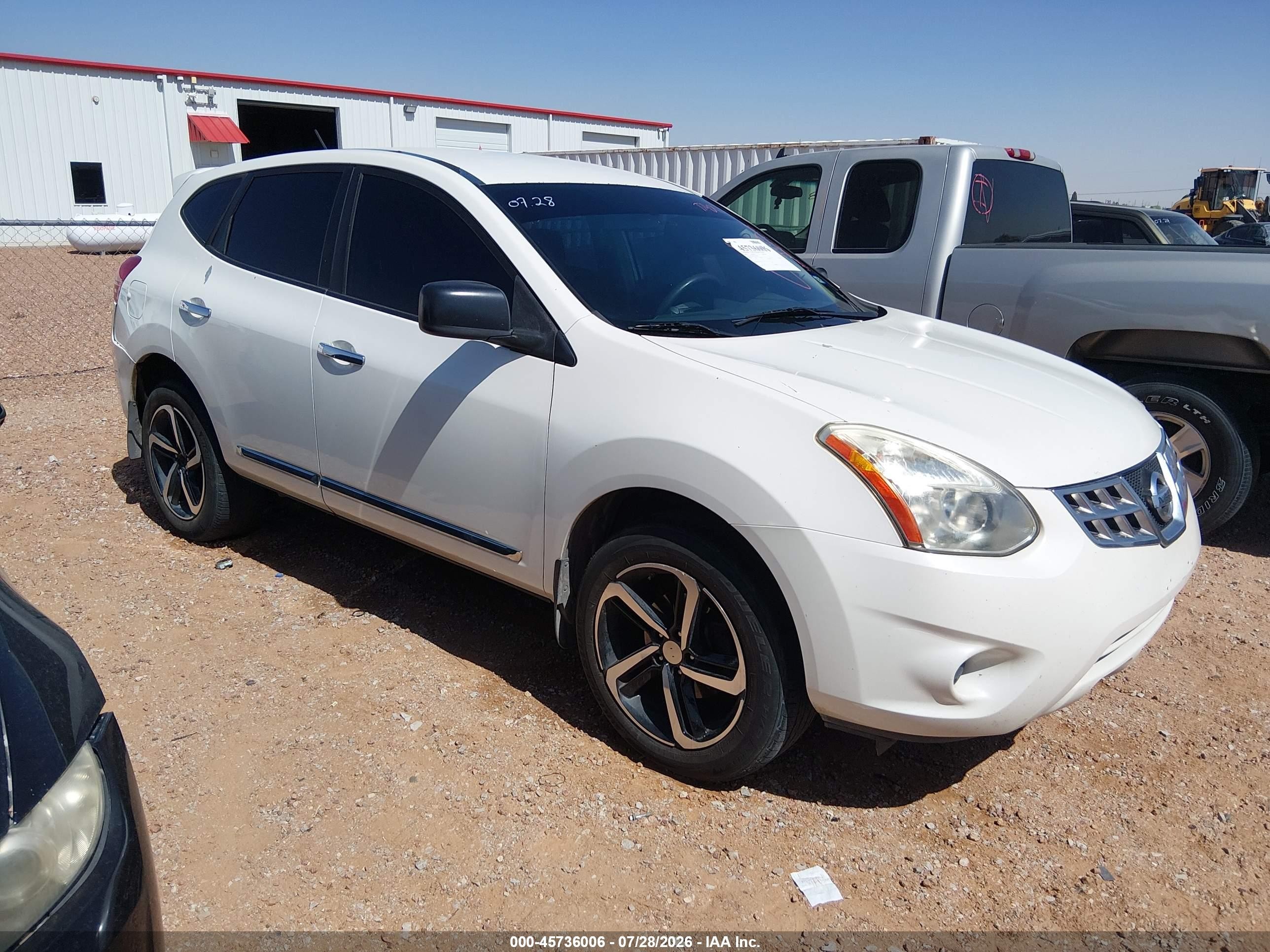 2012 Nissan Rogue SV, VIN JN8AS5MV5CW379682 — Normal wear