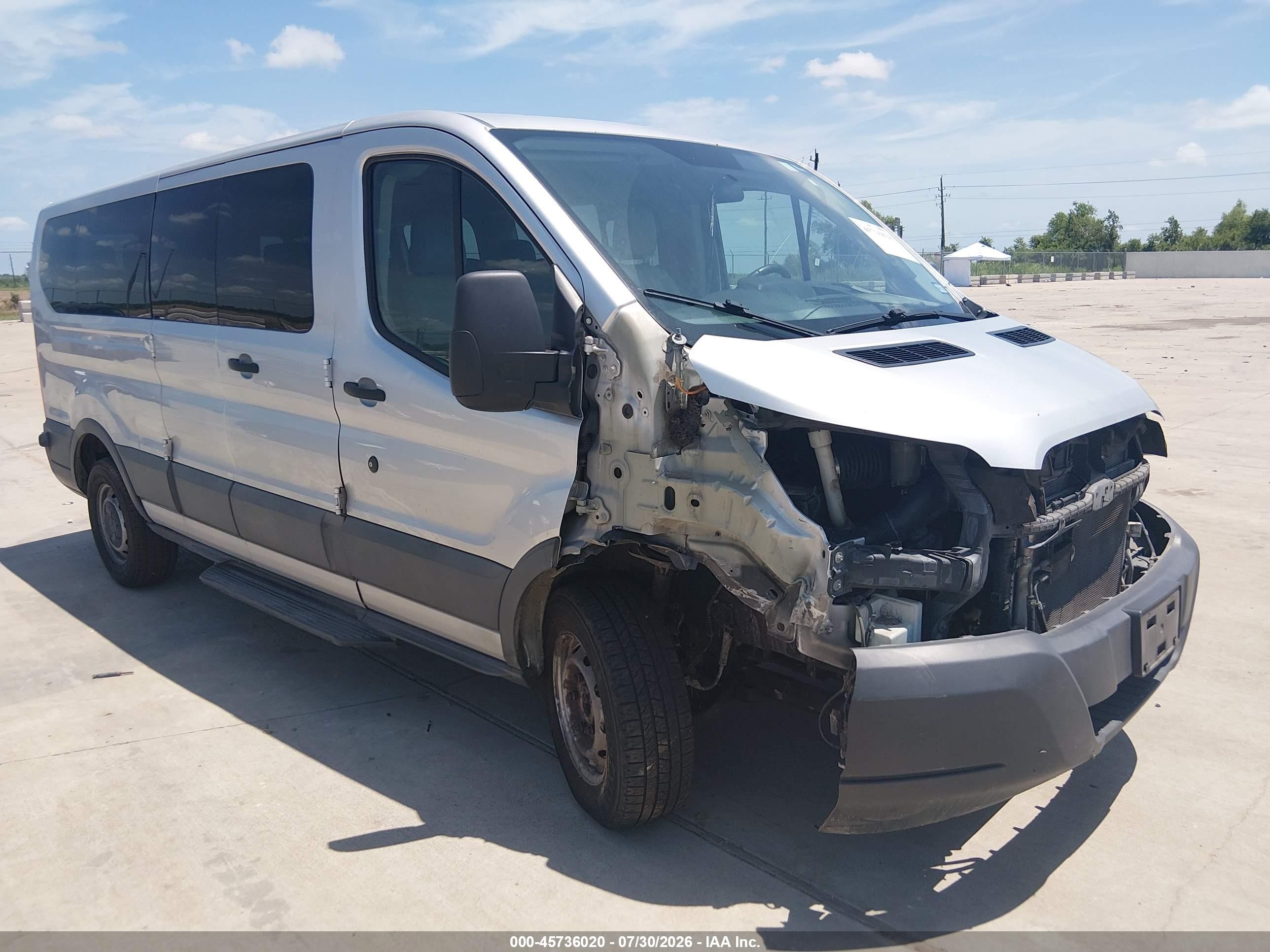 2016 Ford Transit XL, VIN 1FBZX2ZM6GKB12678 — Front end