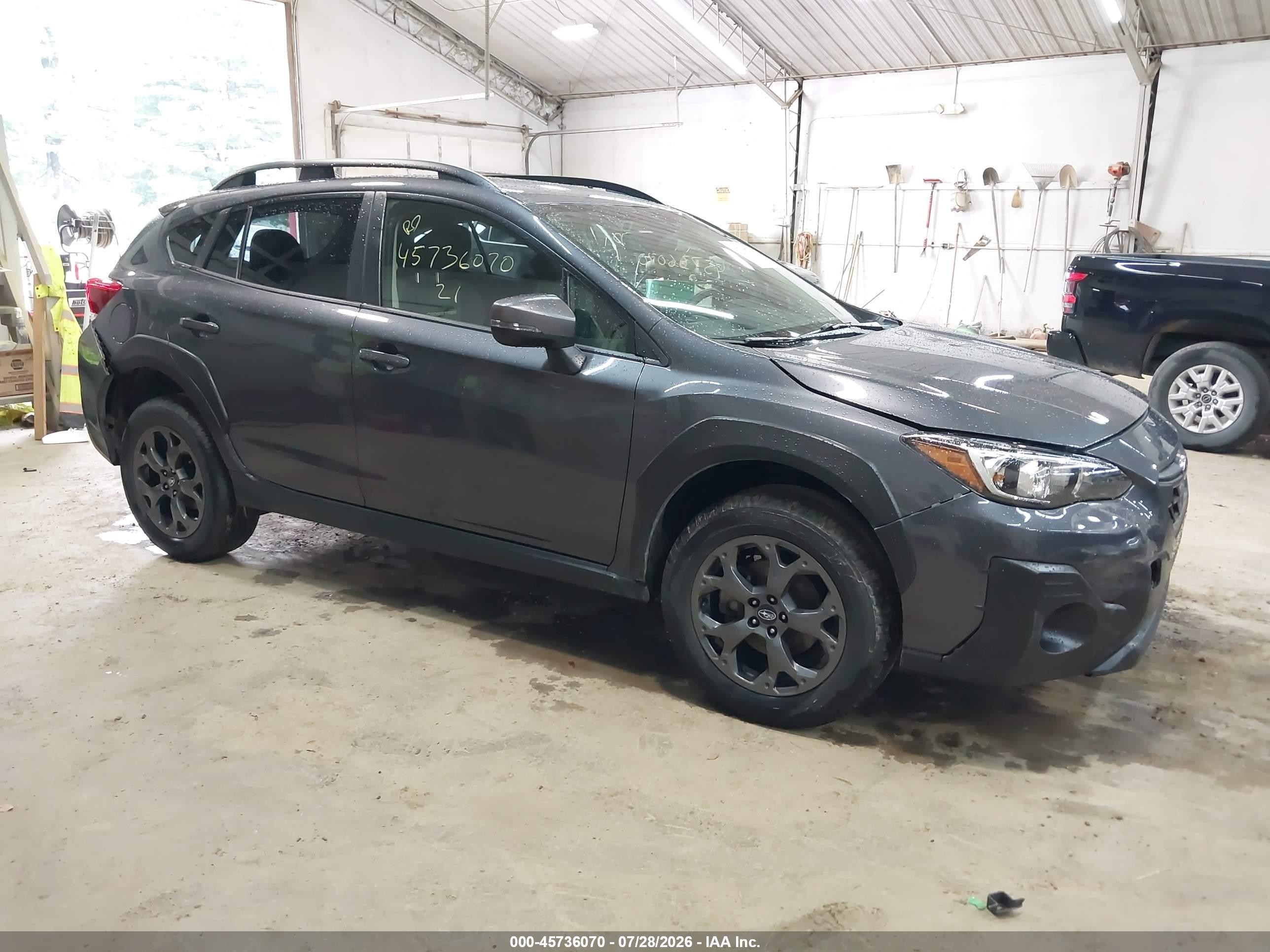 2021 Subaru Crosstrek Special Sports, VIN JF2GTHRC8MH384457 — Rear end