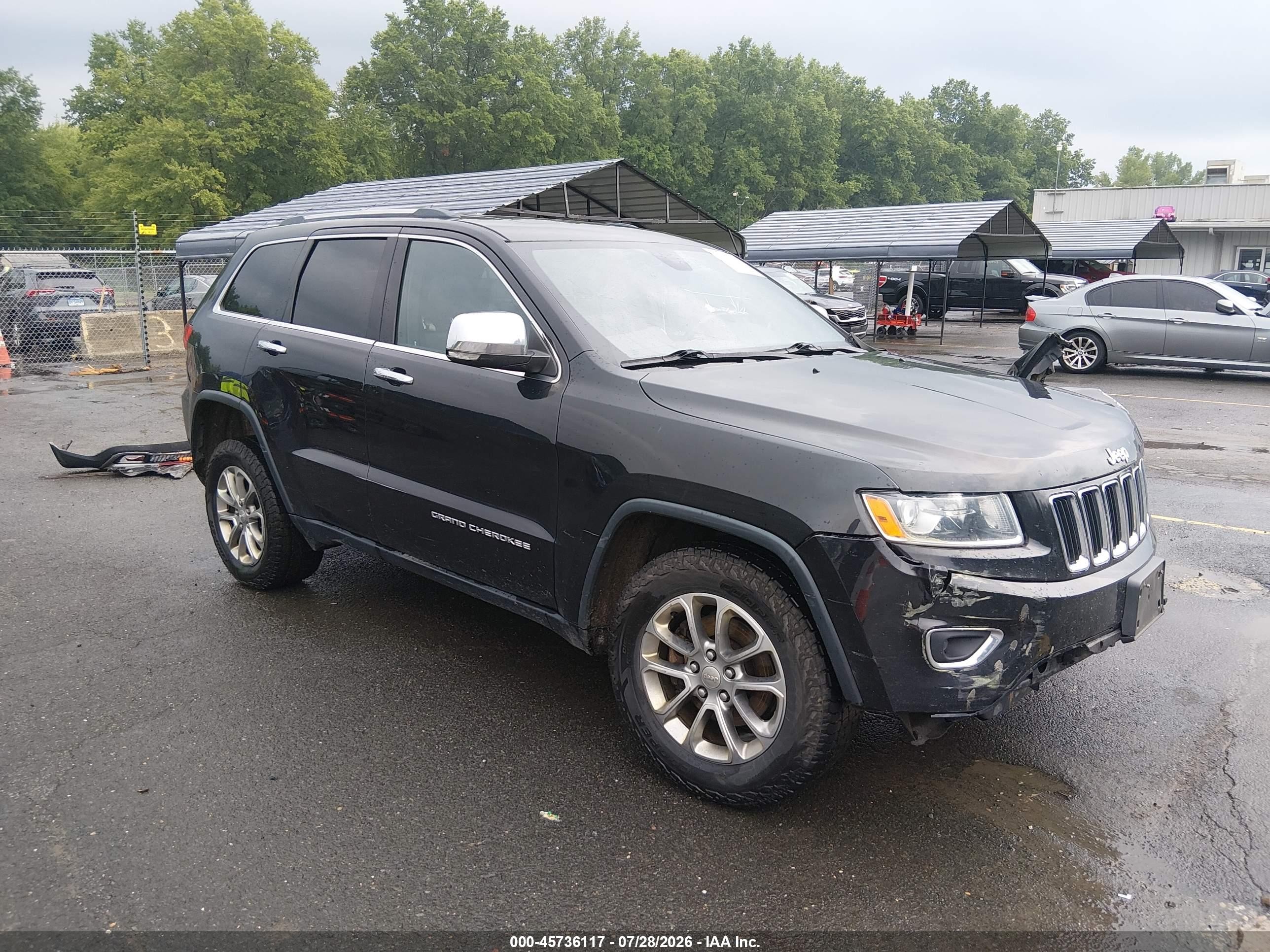 2015 Jeep Grand Cherokee Limited, VIN 1C4RJFBG0FC887138 — Перед
